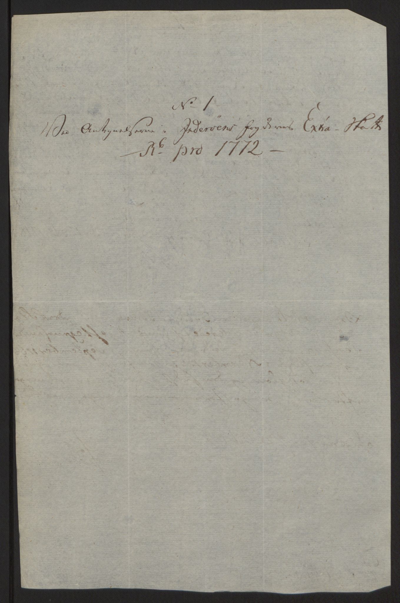 Rentekammeret inntil 1814, Reviderte regnskaper, Fogderegnskap, AV/RA-EA-4092/R63/L4420: Ekstraskatten Inderøy, 1762-1772, p. 649