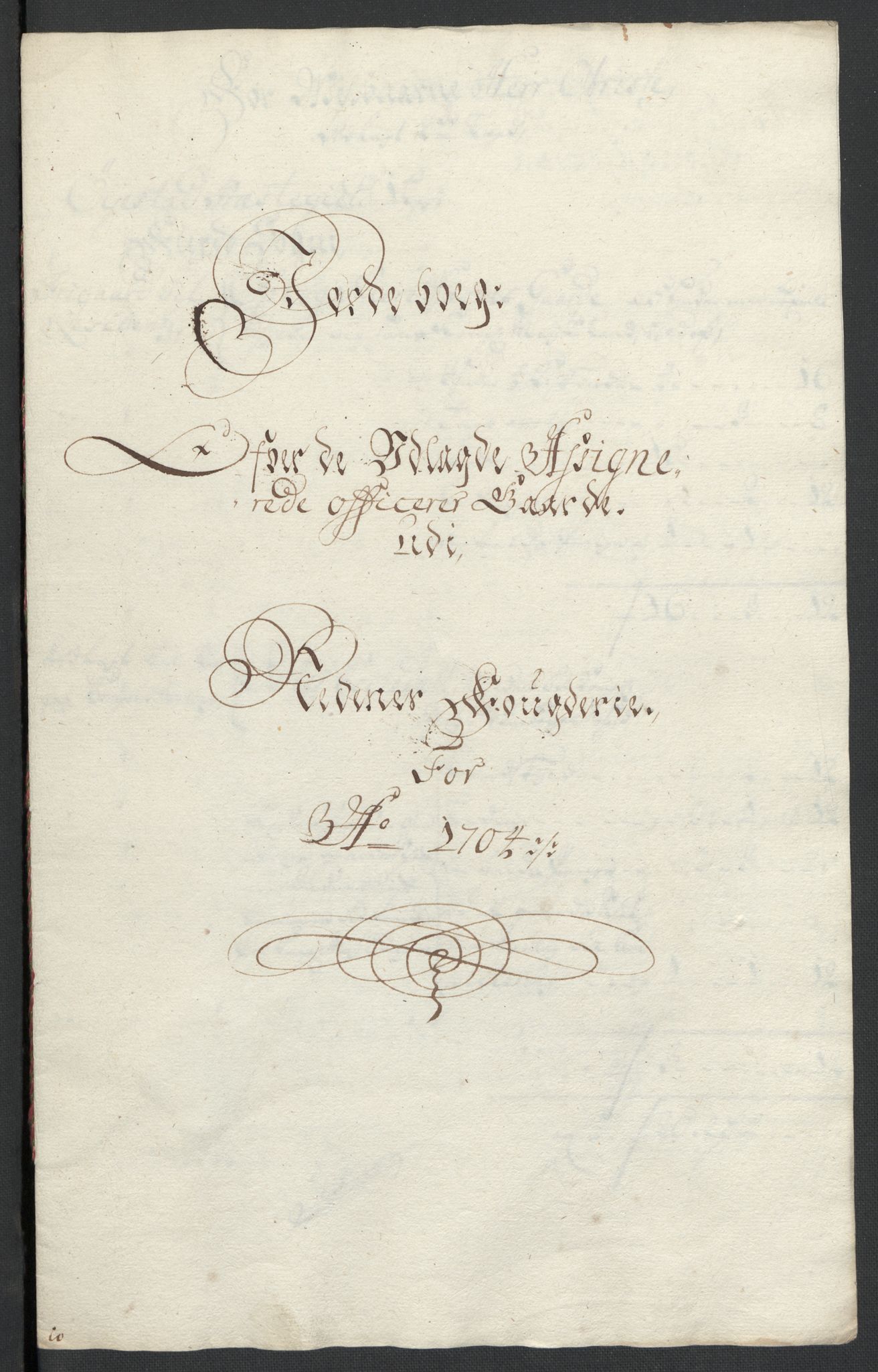 Rentekammeret inntil 1814, Reviderte regnskaper, Fogderegnskap, RA/EA-4092/R39/L2317: Fogderegnskap Nedenes, 1704-1705, p. 58