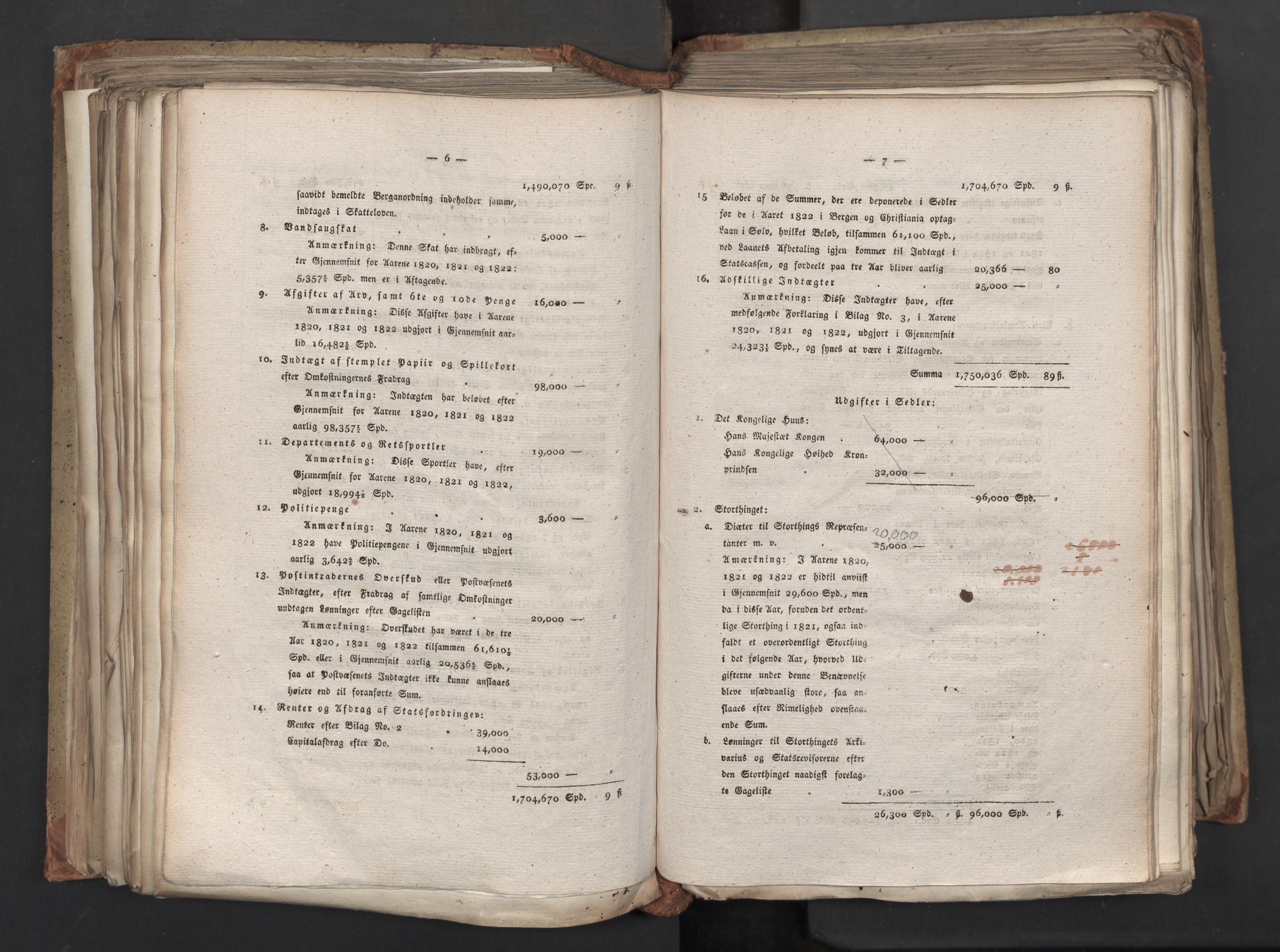 Statsrådsavdelingen i Stockholm, AV/RA-S-1003/D/Da/L0039: Regjeringsinnstillinger nr. 1661-1946, 1824, p. 299