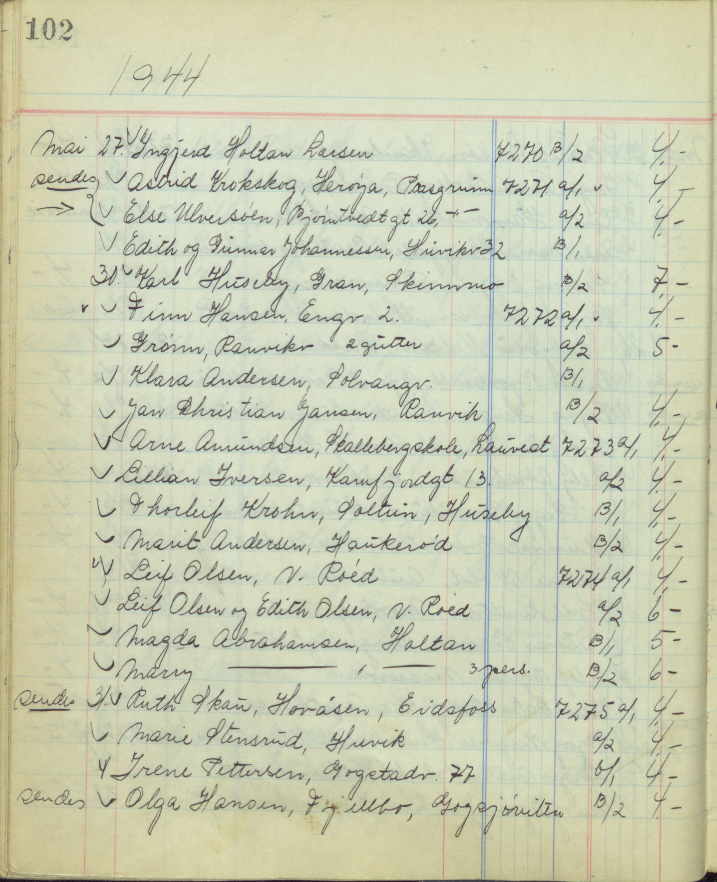 Pa 1494 - Jørgensen, Antonius. Fotograf, VEMU/A-2760/F/Fb, 1927-1984, p. 4271