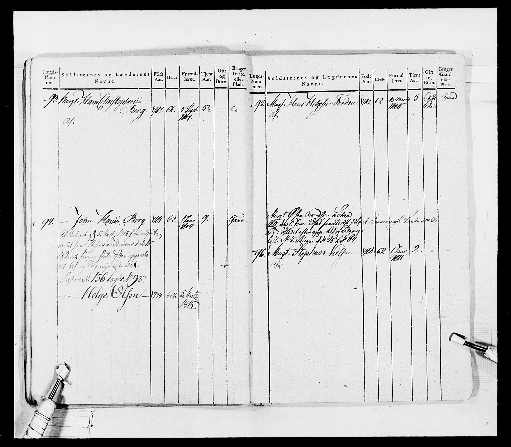 Generalitets- og kommissariatskollegiet, Det kongelige norske kommissariatskollegium, AV/RA-EA-5420/E/Eh/L0036a: Nordafjelske gevorbne infanteriregiment, 1813, p. 539