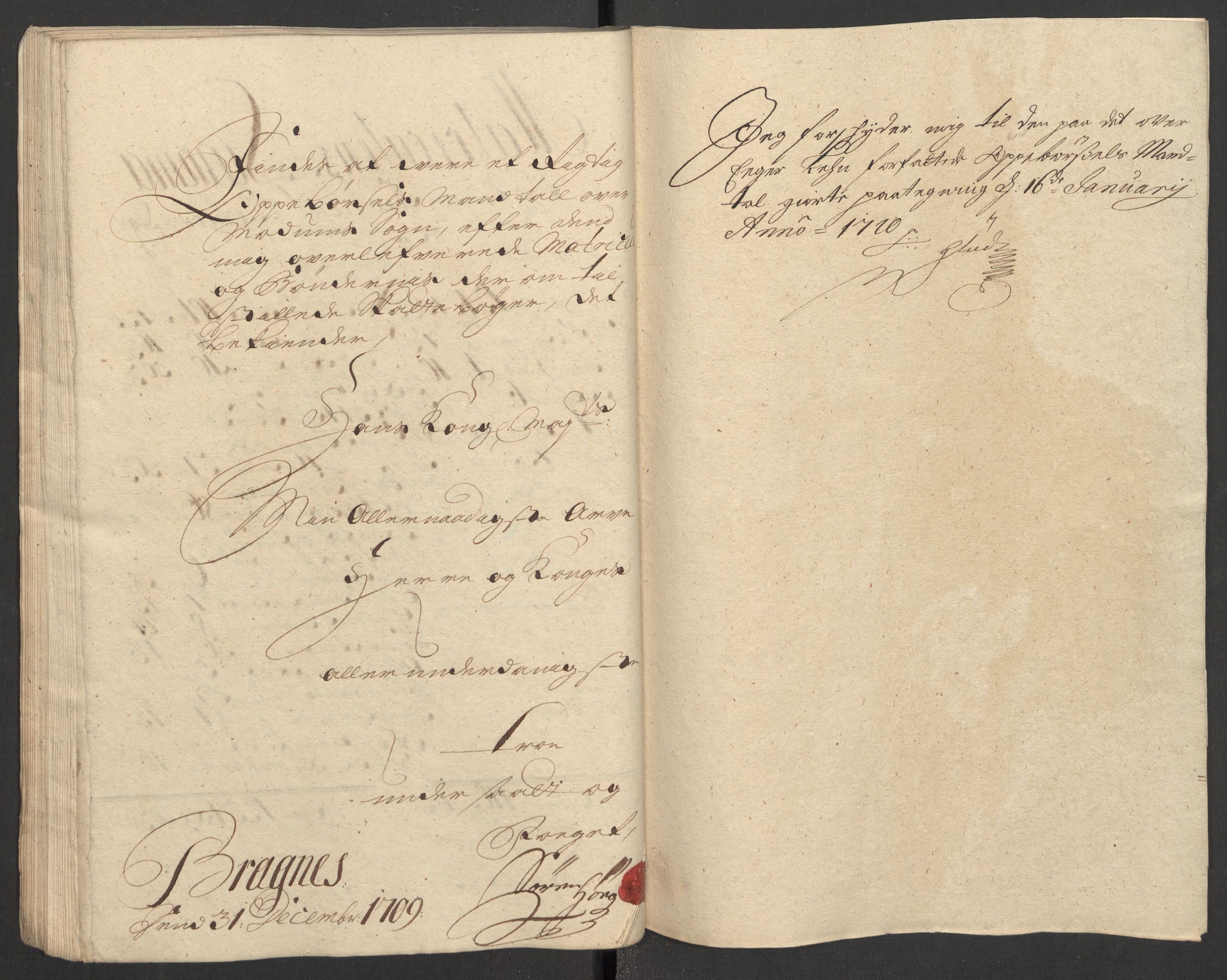 Rentekammeret inntil 1814, Reviderte regnskaper, Fogderegnskap, RA/EA-4092/R31/L1703: Fogderegnskap Hurum, Røyken, Eiker, Lier og Buskerud, 1709, p. 245