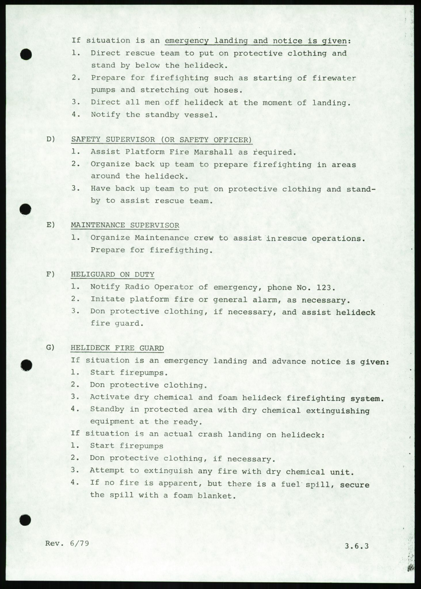 Justisdepartementet, Granskningskommisjonen ved Alexander Kielland-ulykken 27.3.1980, AV/RA-S-1165/D/L0016: O Beredskapsplaner (Doku.liste + O1-O3 av 3), 1980-1981, p. 129