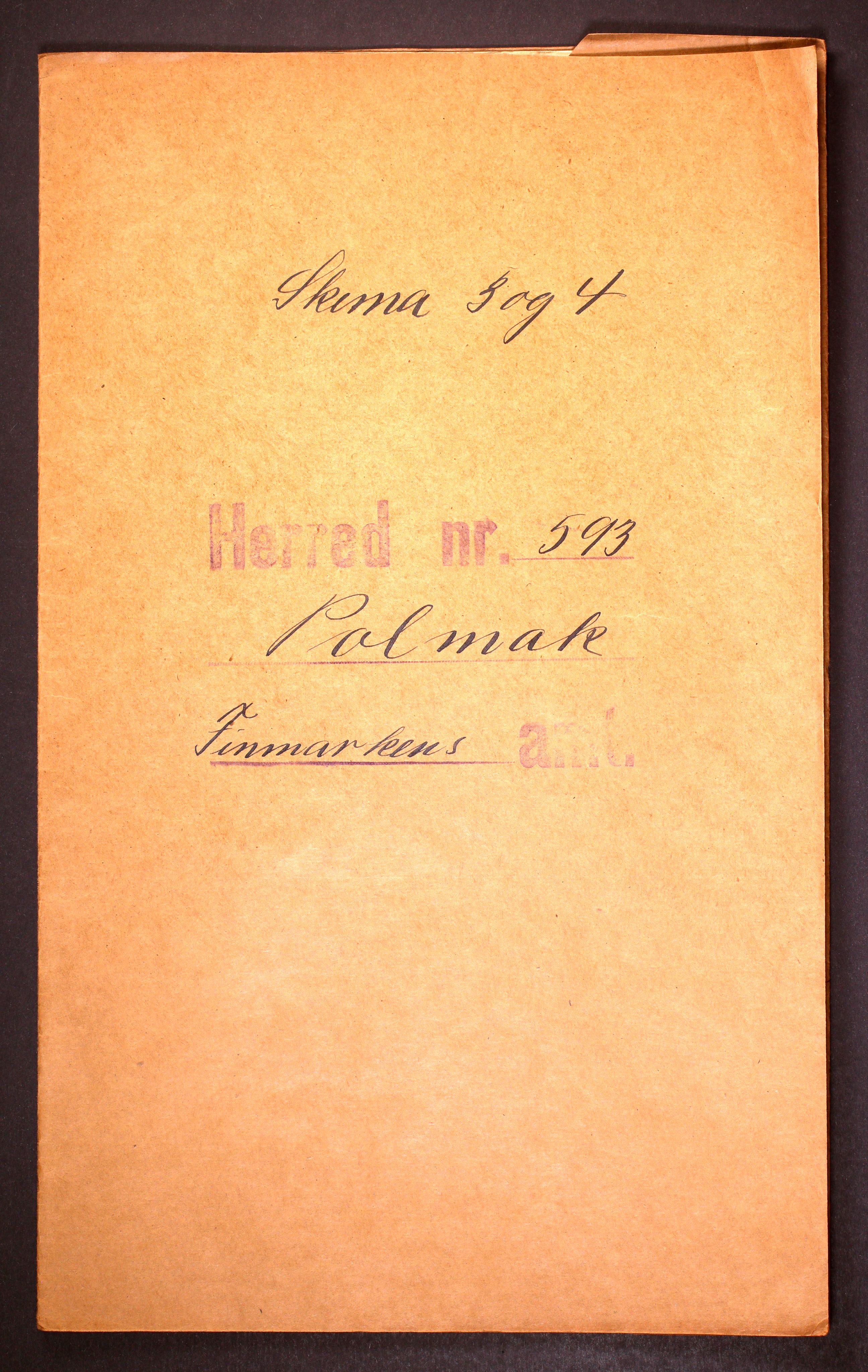 RA, 1910 census for Polmak, 1910, p. 1