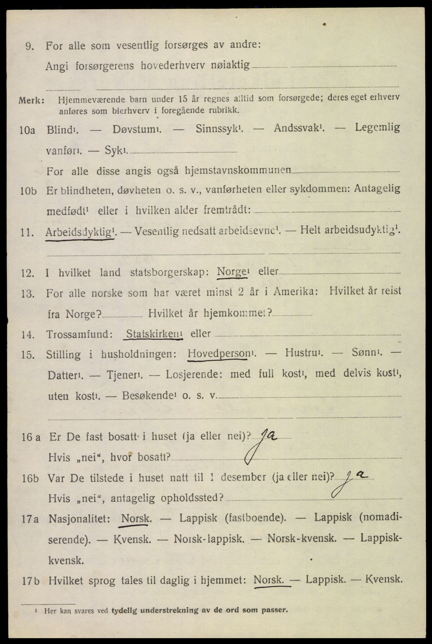 SAT, 1920 census for Borge, 1920, p. 5680