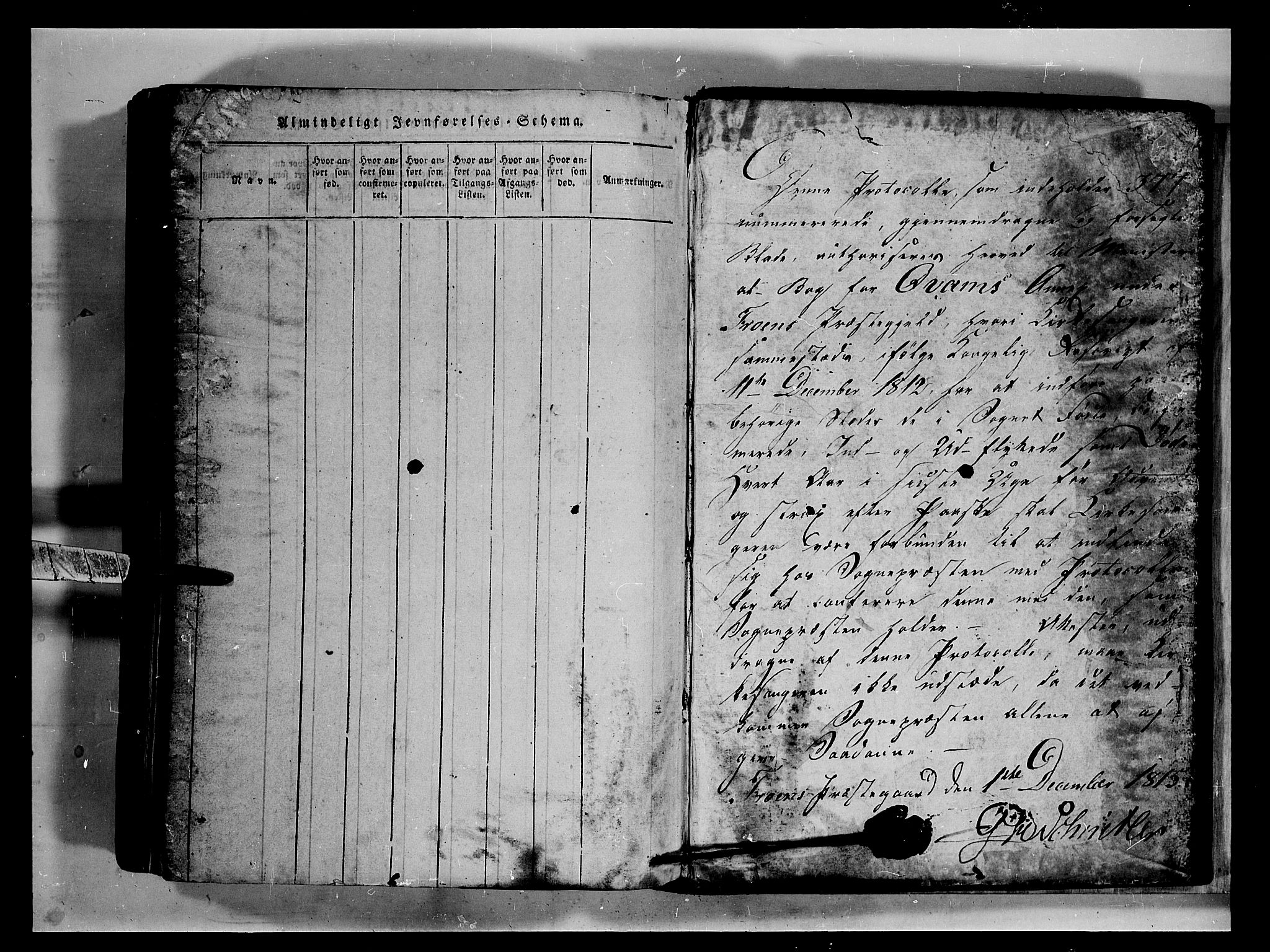 Fron prestekontor, SAH/PREST-078/H/Ha/Hab/L0002: Parish register (copy) no. 2, 1816-1850
