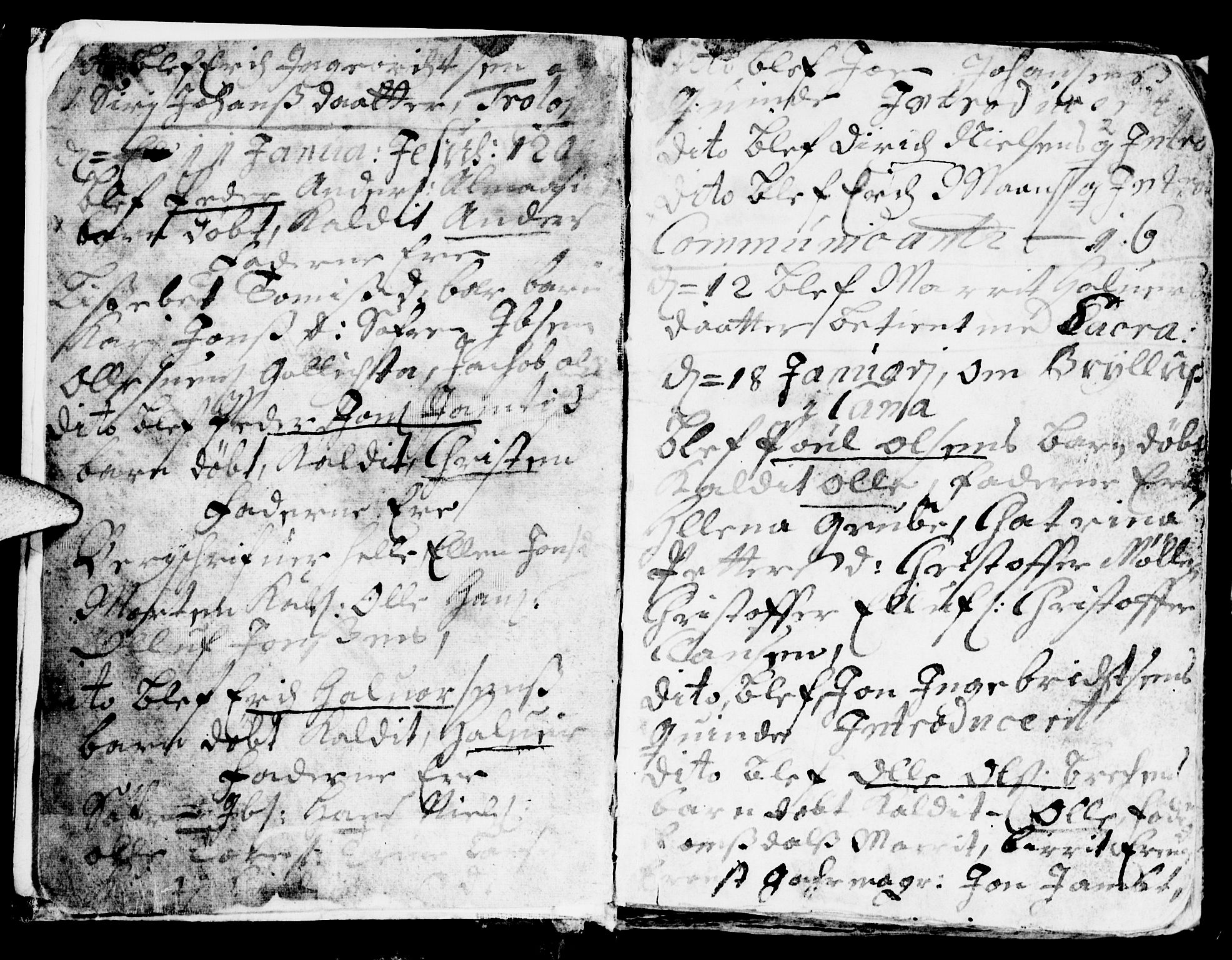 Ministerialprotokoller, klokkerbøker og fødselsregistre - Sør-Trøndelag, SAT/A-1456/681/L0923: Parish register (official) no. 681A01, 1691-1700, p. 2
