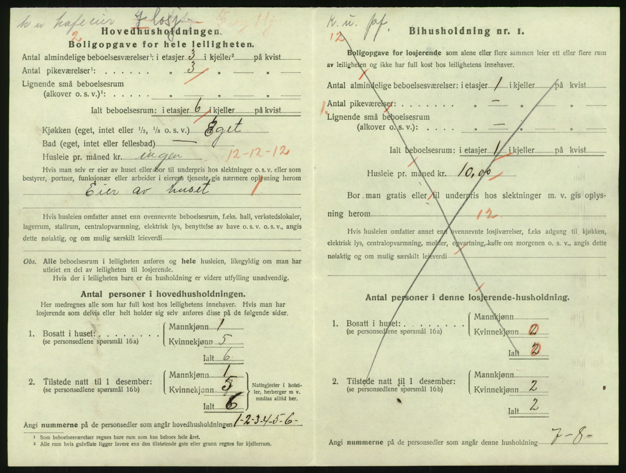 SAK, 1920 census for Grimstad, 1920, p. 1666