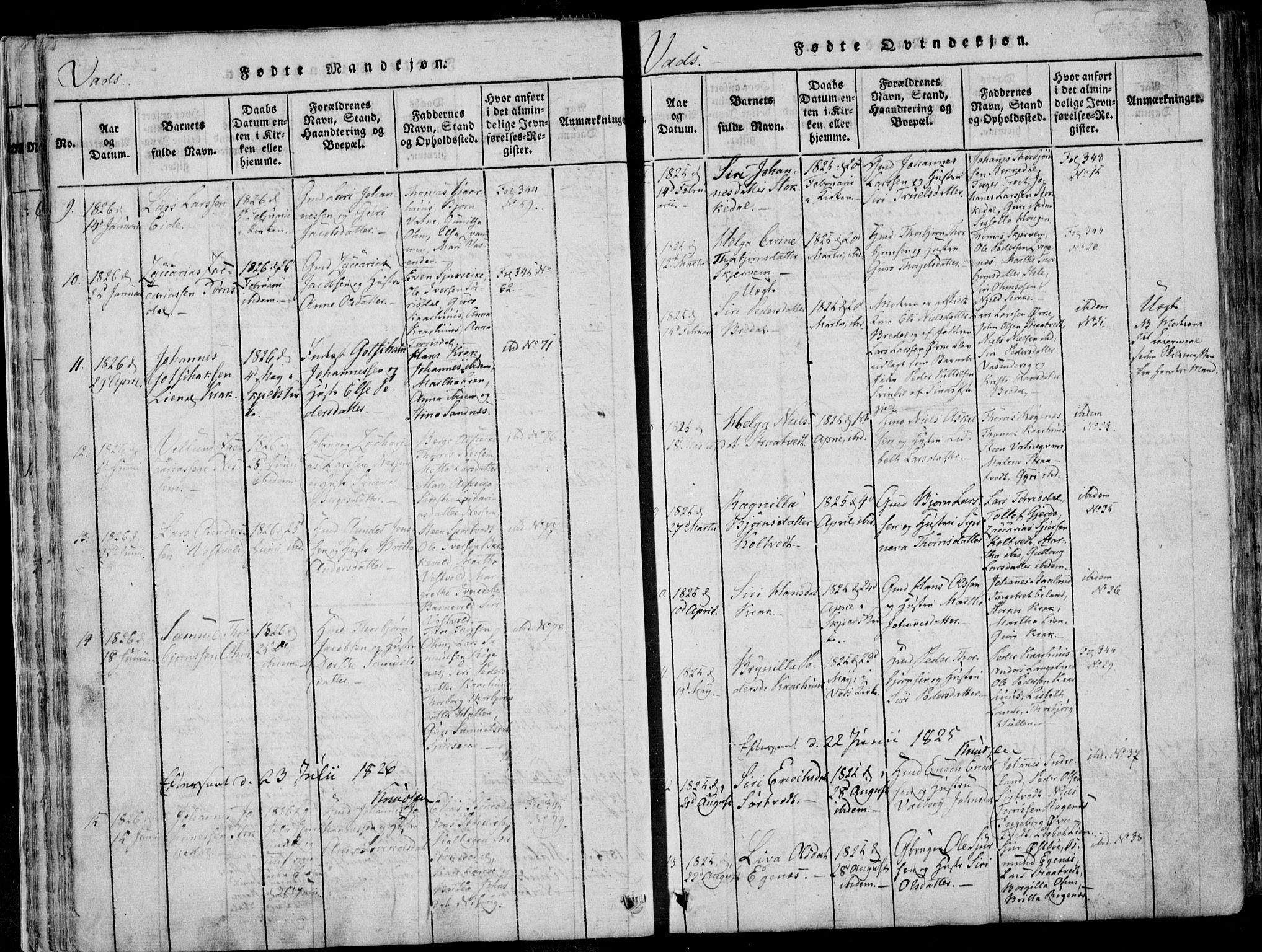 Skjold sokneprestkontor, AV/SAST-A-101847/H/Ha/Haa/L0004: Parish register (official) no. A 4 /2, 1815-1830, p. 22