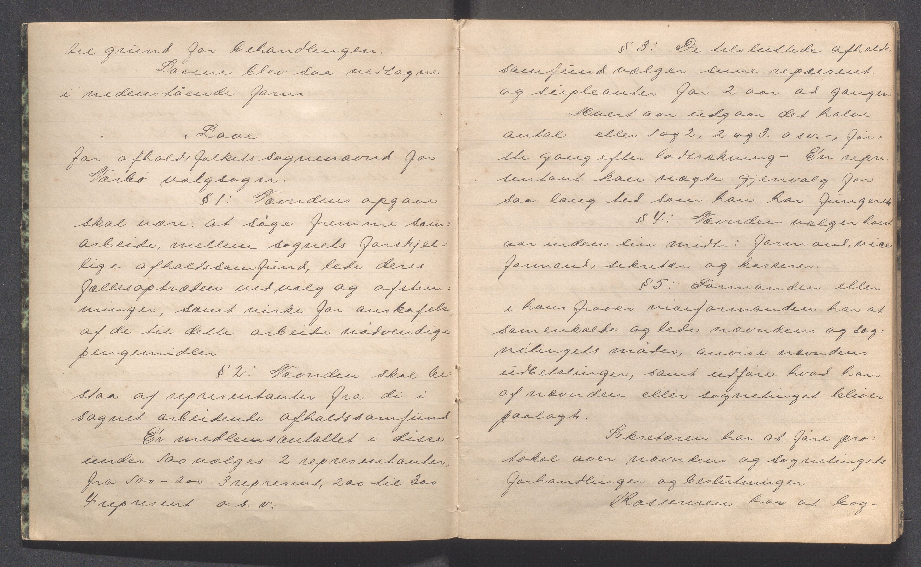 Hå kommune - PA 014 Afholdsfolkets soknenemnd for Nærbø, IKAR/K-102221/A/L0001: Møtebok, 1906-1912, p. 3