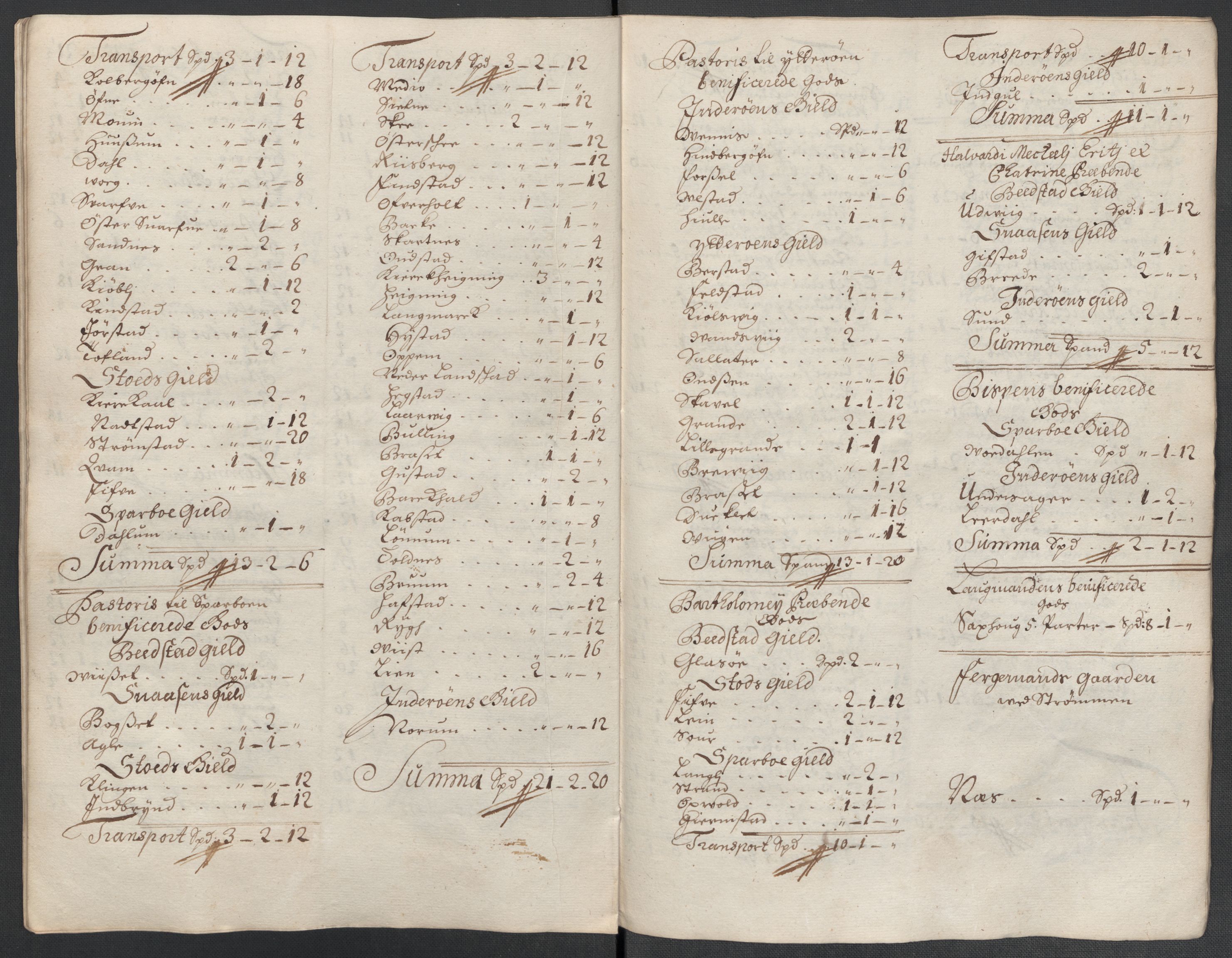 Rentekammeret inntil 1814, Reviderte regnskaper, Fogderegnskap, AV/RA-EA-4092/R63/L4313: Fogderegnskap Inderøy, 1703-1704, p. 253