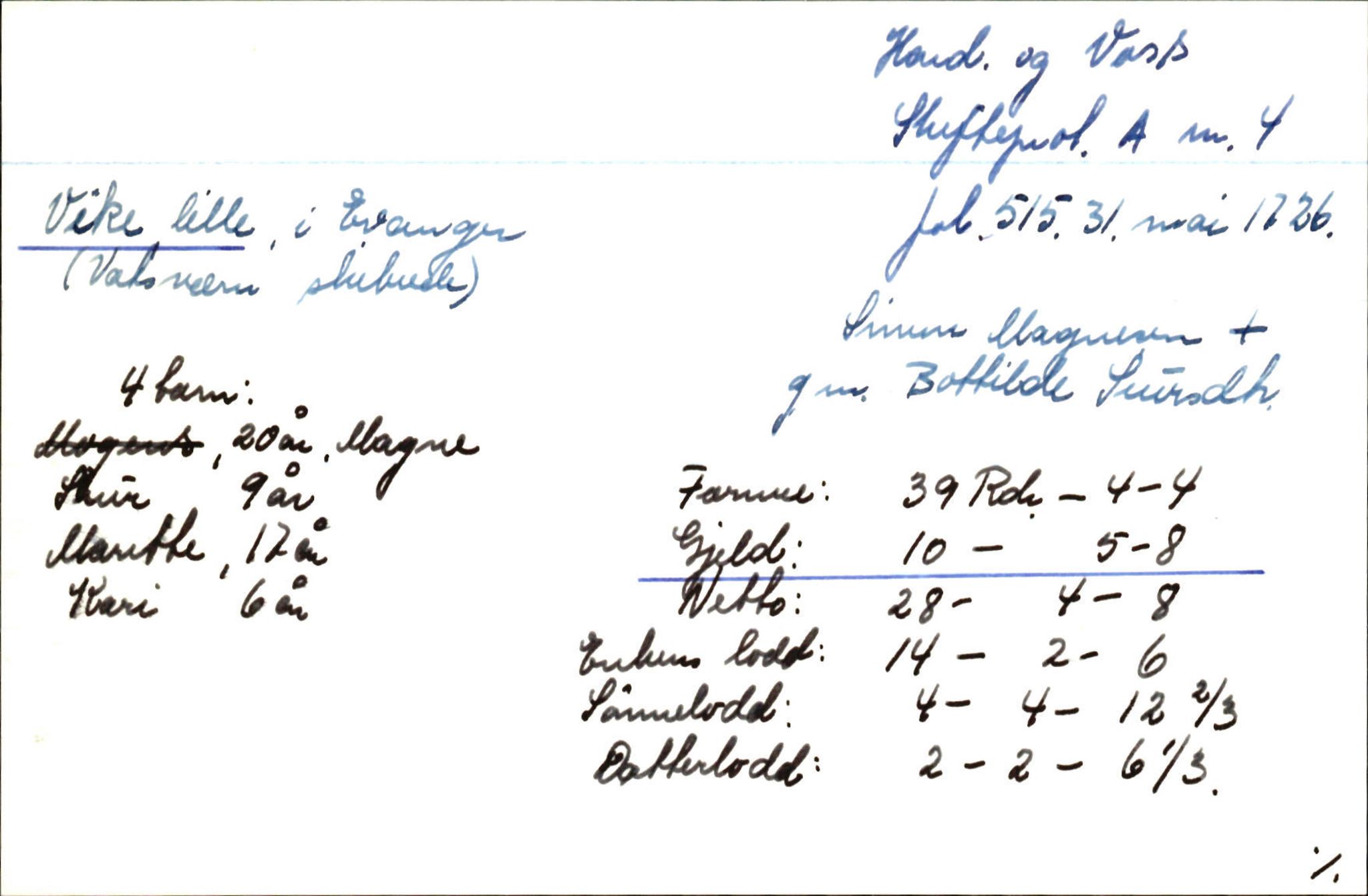 Skiftekort ved Statsarkivet i Bergen, SAB/SKIFTEKORT/002/L0002: Skifteprotokoll nr. 4-5, 1720-1747, p. 690