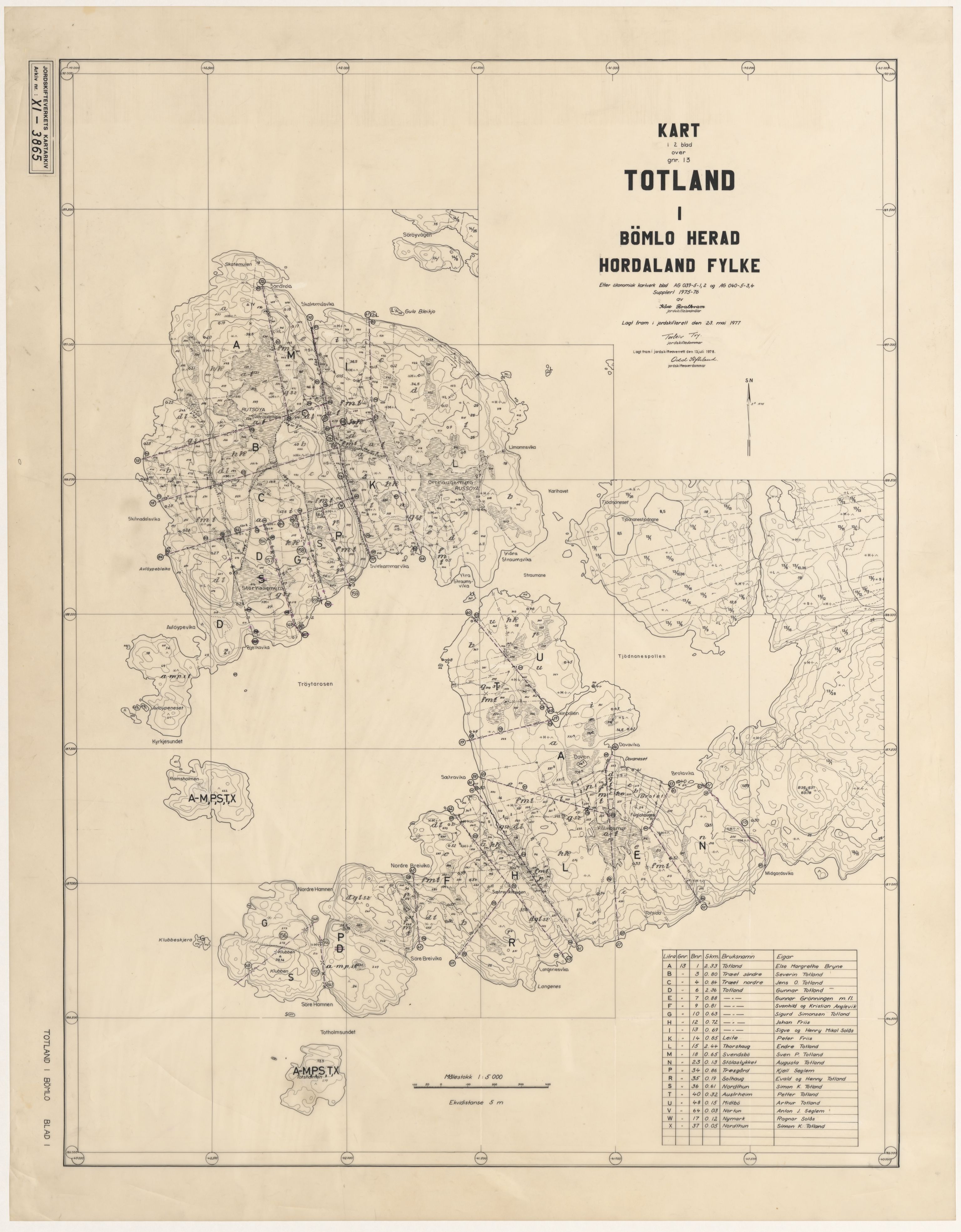 Jordskifteverkets kartarkiv, RA/S-3929/T, 1859-1988, p. 4422