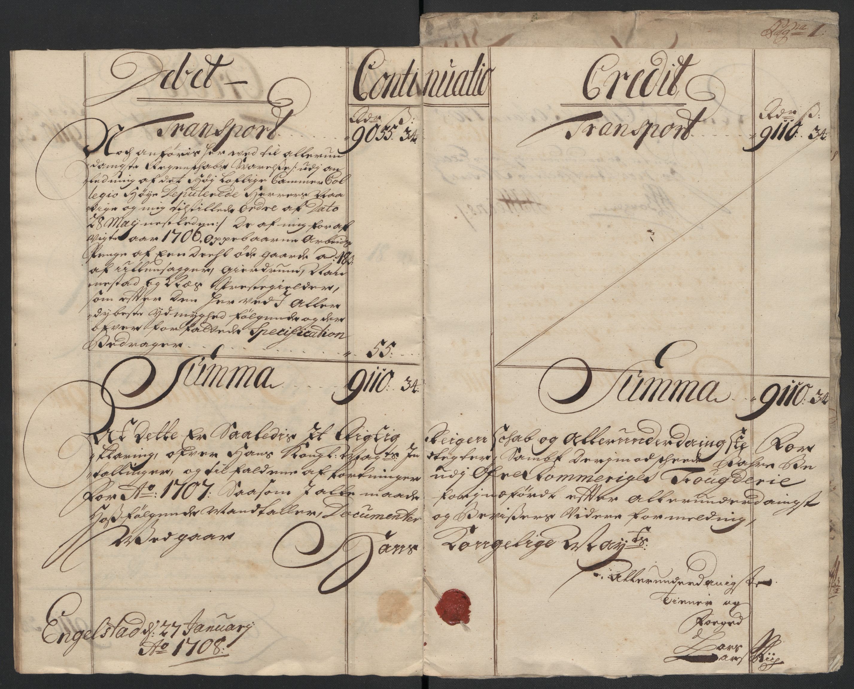 Rentekammeret inntil 1814, Reviderte regnskaper, Fogderegnskap, AV/RA-EA-4092/R12/L0718: Fogderegnskap Øvre Romerike, 1706-1707, p. 242