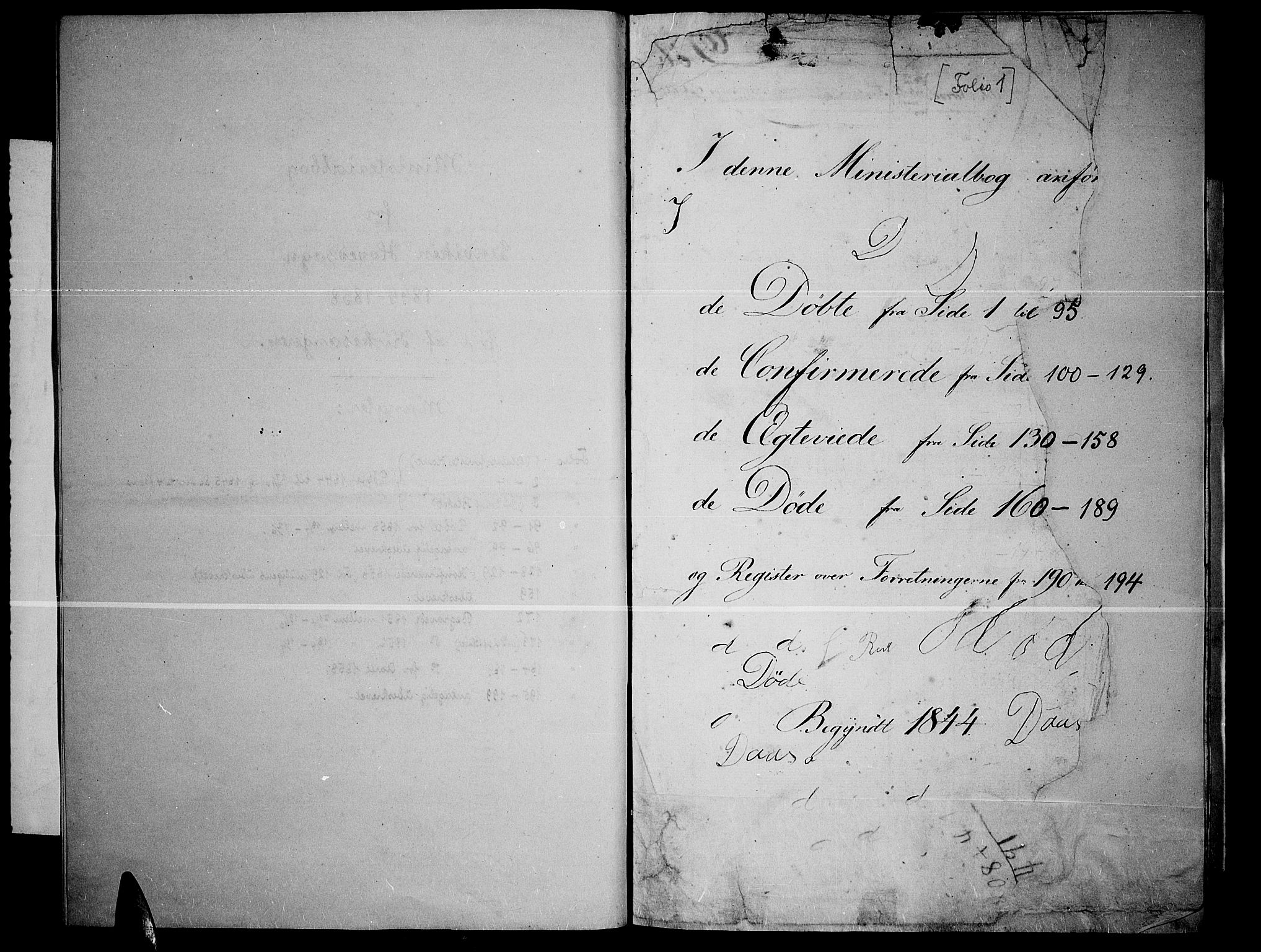 Lenvik sokneprestembete, SATØ/S-1310/H/Ha/Hab/L0003klokker: Parish register (copy) no. 3, 1844-1858