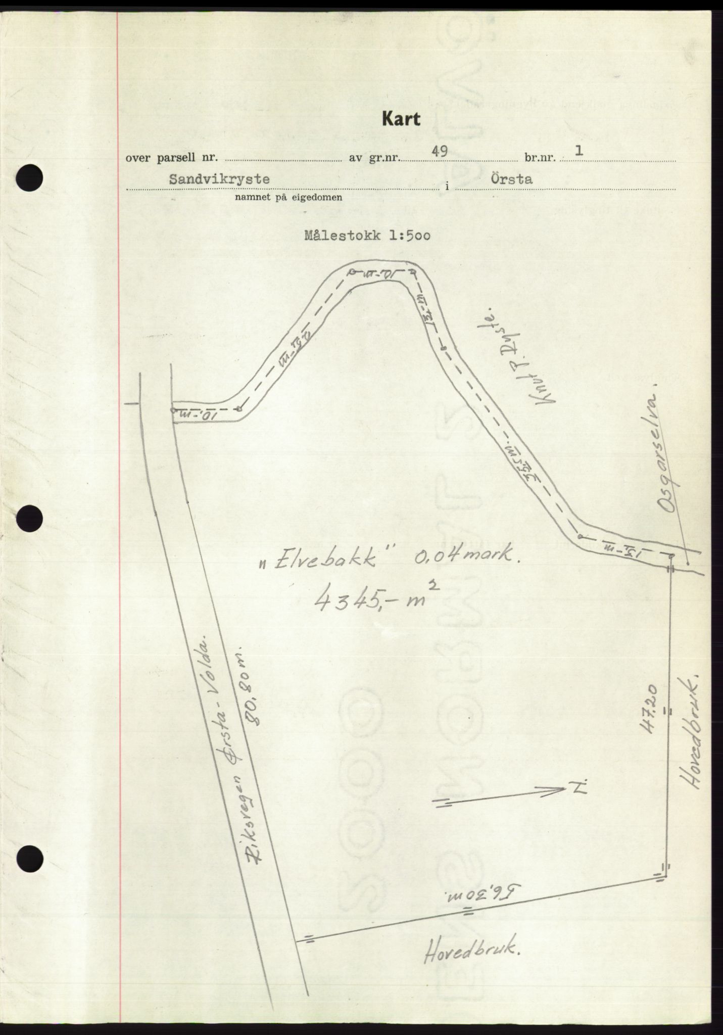 Søre Sunnmøre sorenskriveri, AV/SAT-A-4122/1/2/2C/L0101: Mortgage book no. 27A, 1955-1955, Diary no: : 2333/1955