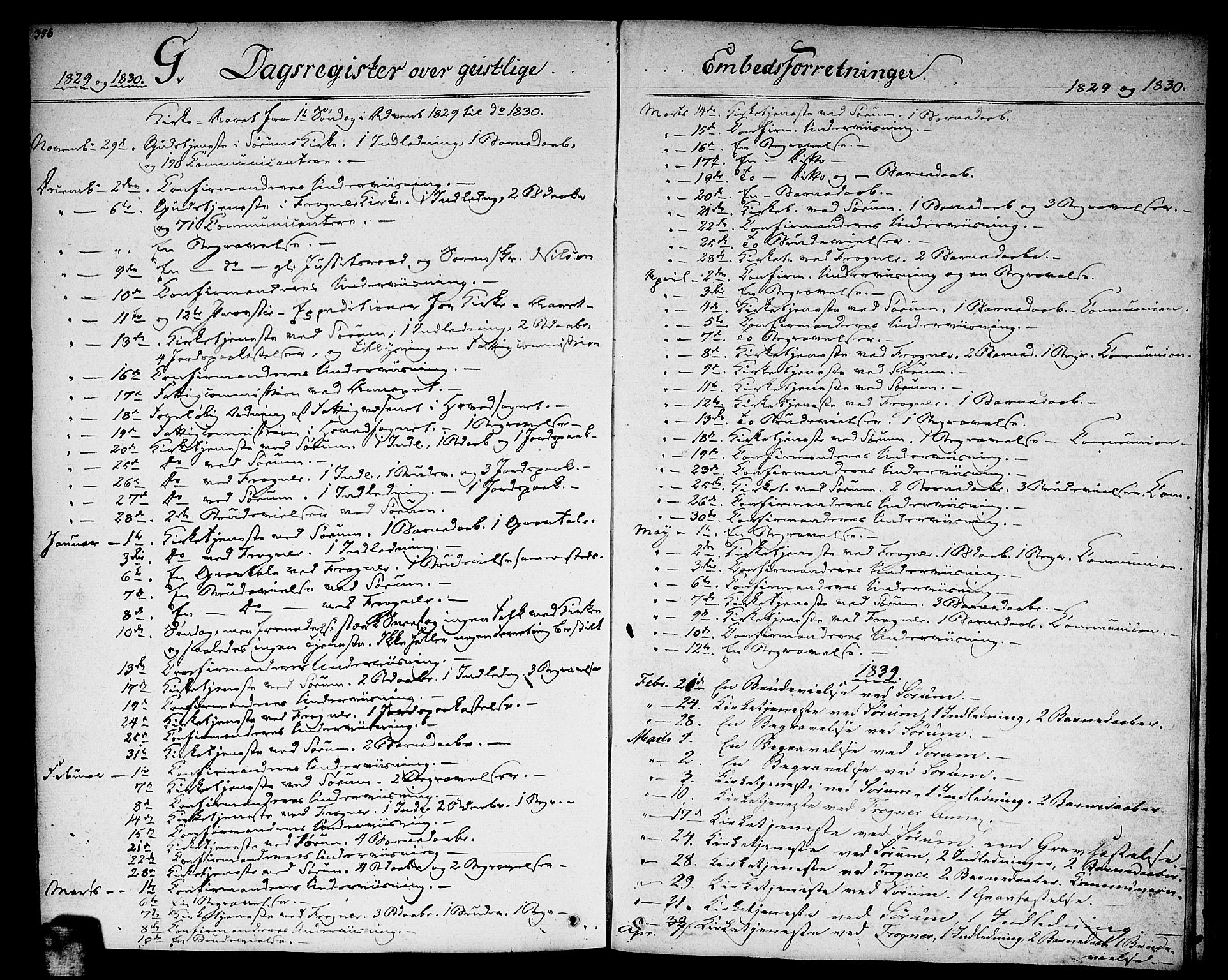 Sørum prestekontor Kirkebøker, SAO/A-10303/F/Fa/L0004: Parish register (official) no. I 4, 1829-1845, p. 356