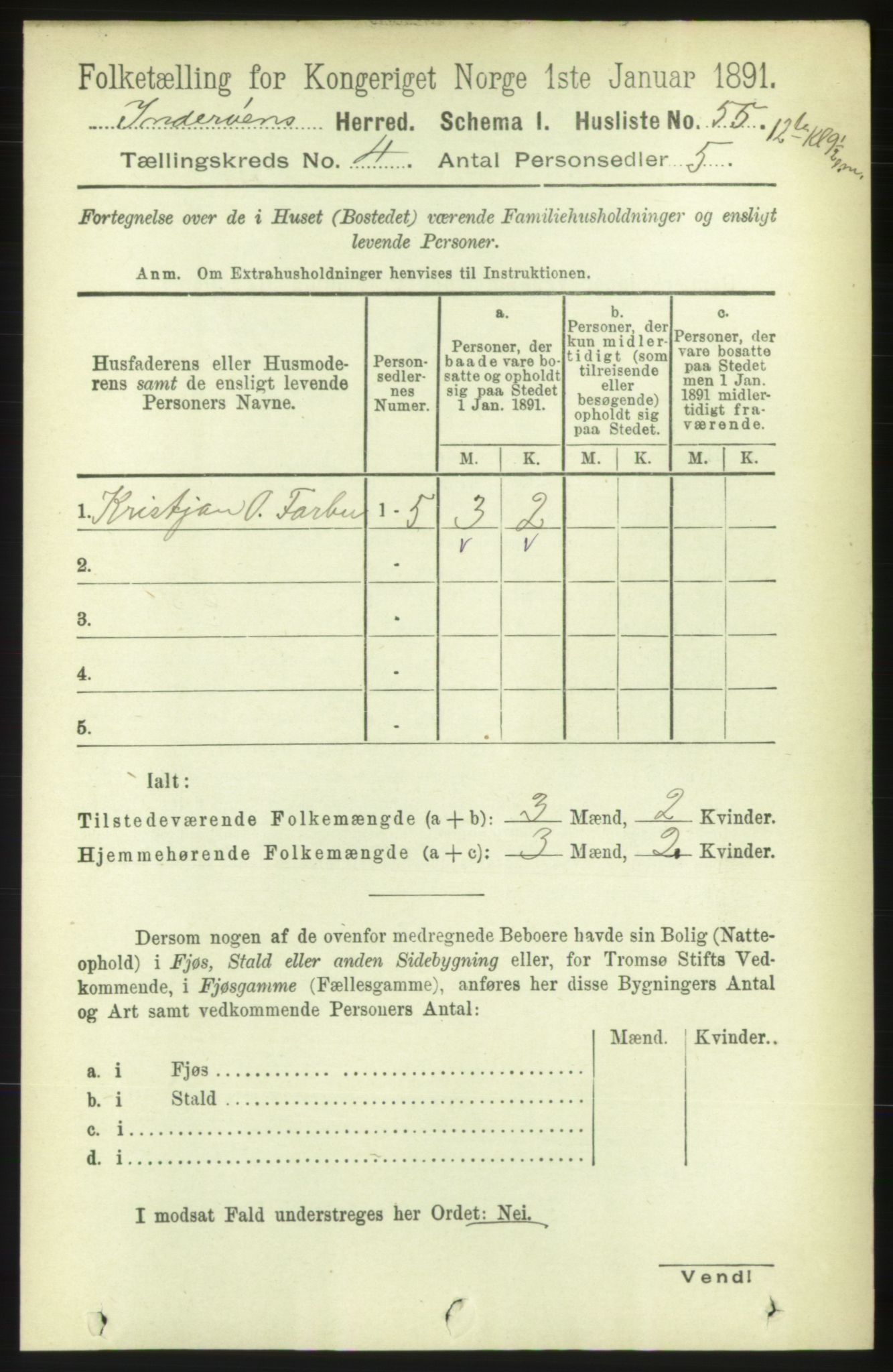 RA, 1891 census for 1729 Inderøy, 1891, p. 2337