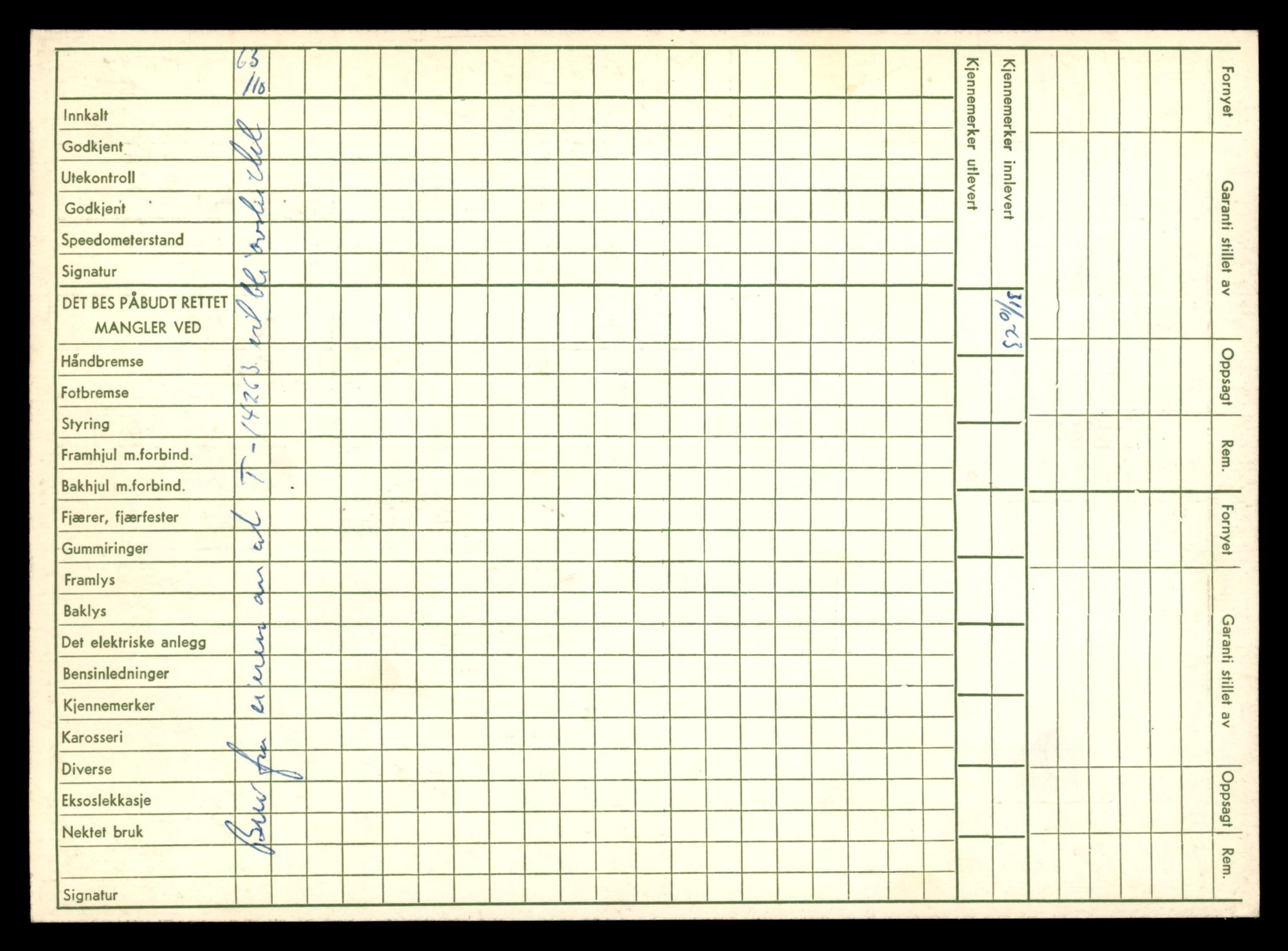 Møre og Romsdal vegkontor - Ålesund trafikkstasjon, AV/SAT-A-4099/F/Fe/L0044: Registreringskort for kjøretøy T 14205 - T 14319, 1927-1998, p. 1747