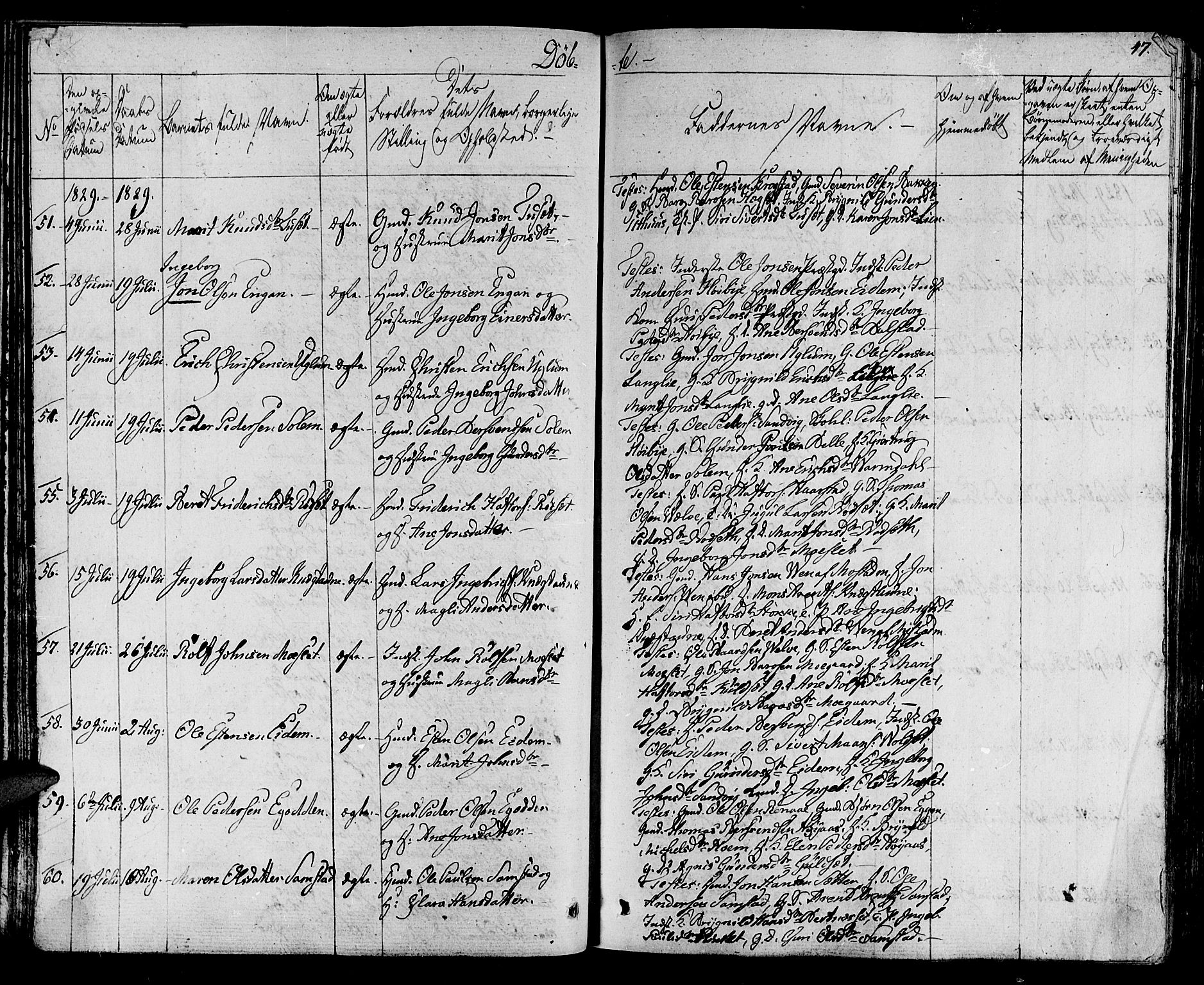 Ministerialprotokoller, klokkerbøker og fødselsregistre - Sør-Trøndelag, AV/SAT-A-1456/695/L1143: Parish register (official) no. 695A05 /1, 1824-1842, p. 47