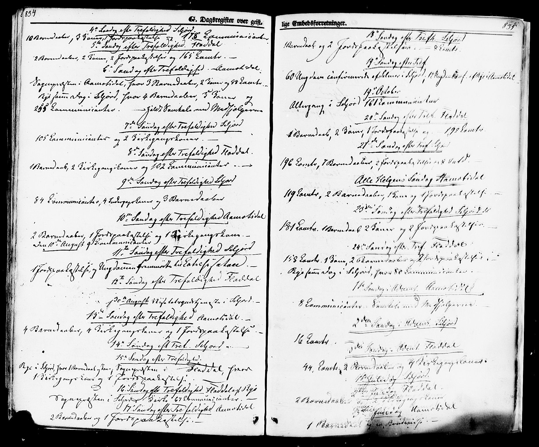 Seljord kirkebøker, AV/SAKO-A-20/F/Fa/L0013: Parish register (official) no. I 13, 1866-1876, p. 834-835