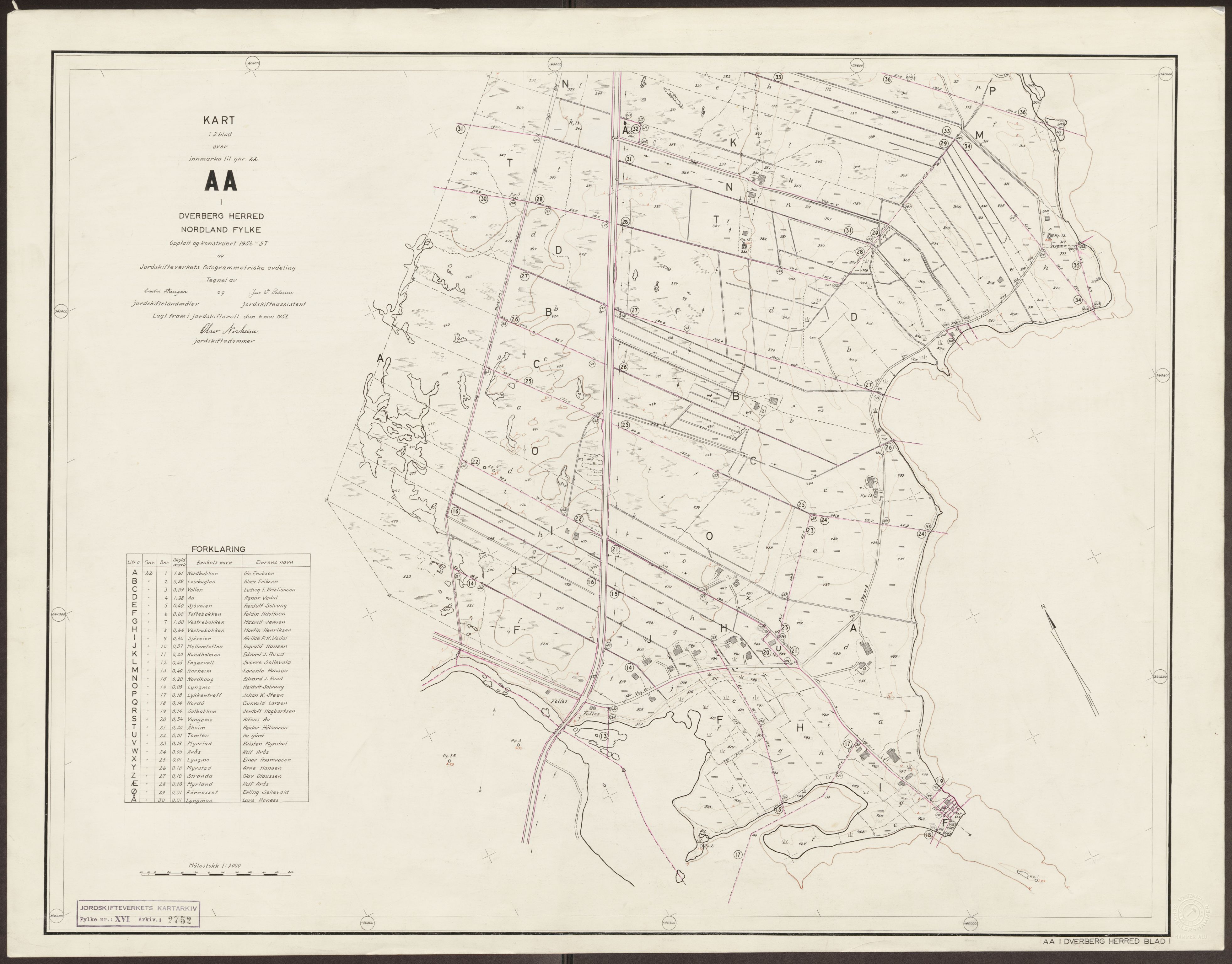 Jordskifteverkets kartarkiv, AV/RA-S-3929/T, 1859-1988, p. 3537