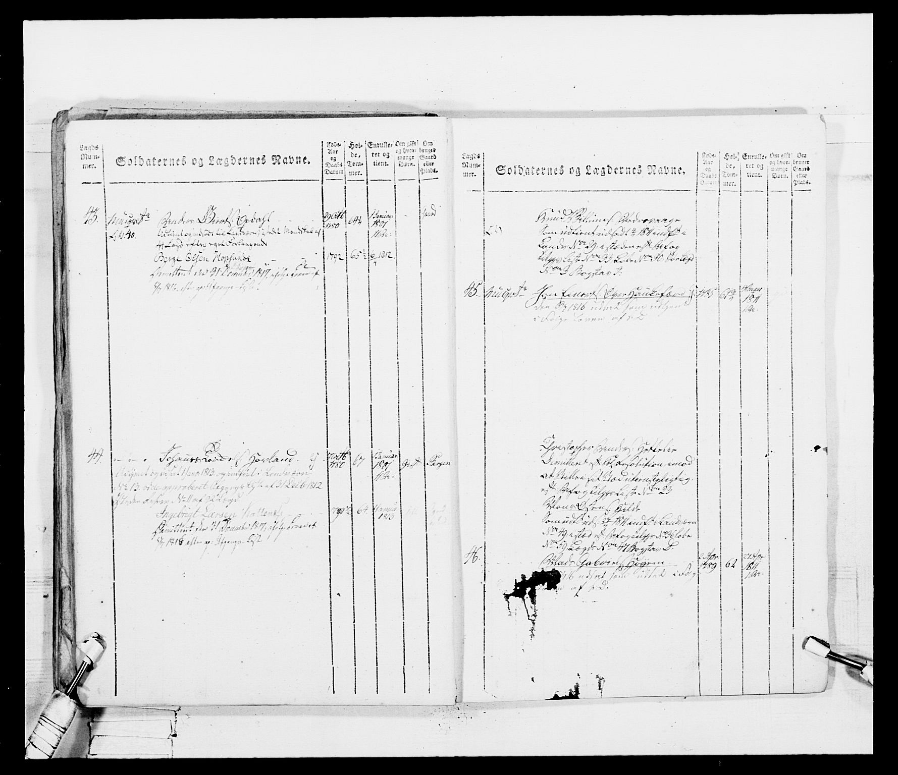 Generalitets- og kommissariatskollegiet, Det kongelige norske kommissariatskollegium, AV/RA-EA-5420/E/Eh/L0099: Bergenhusiske nasjonale infanteriregiment, 1812, p. 144