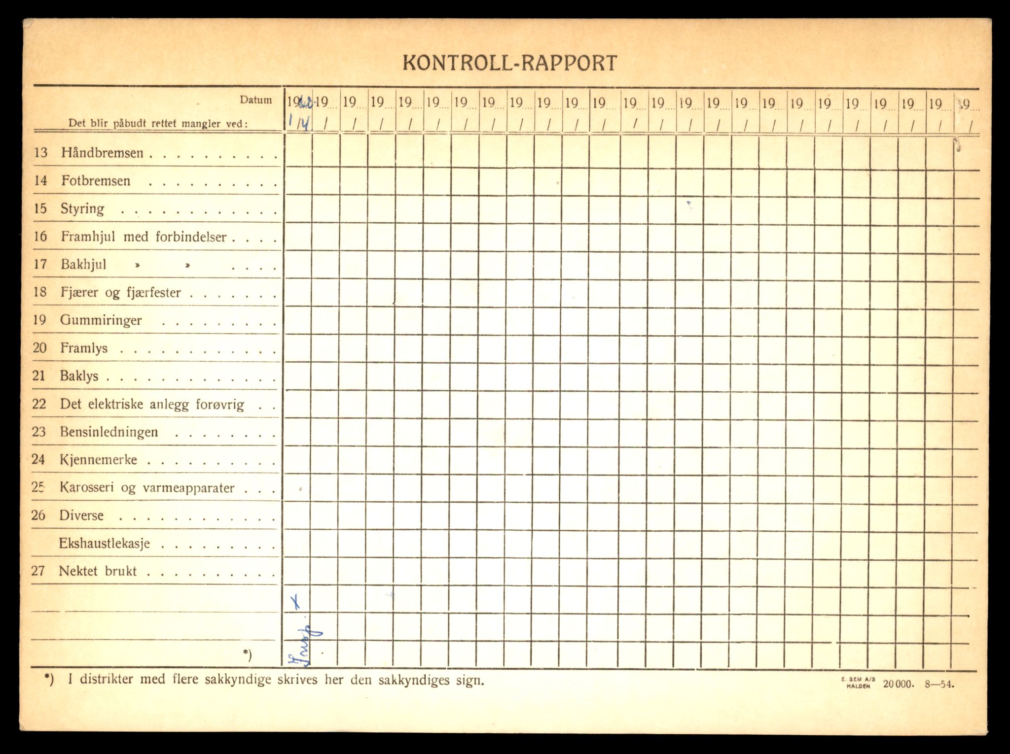 Møre og Romsdal vegkontor - Ålesund trafikkstasjon, AV/SAT-A-4099/F/Fe/L0047: Registreringskort for kjøretøy T 14580 - T 14720, 1927-1998, p. 570