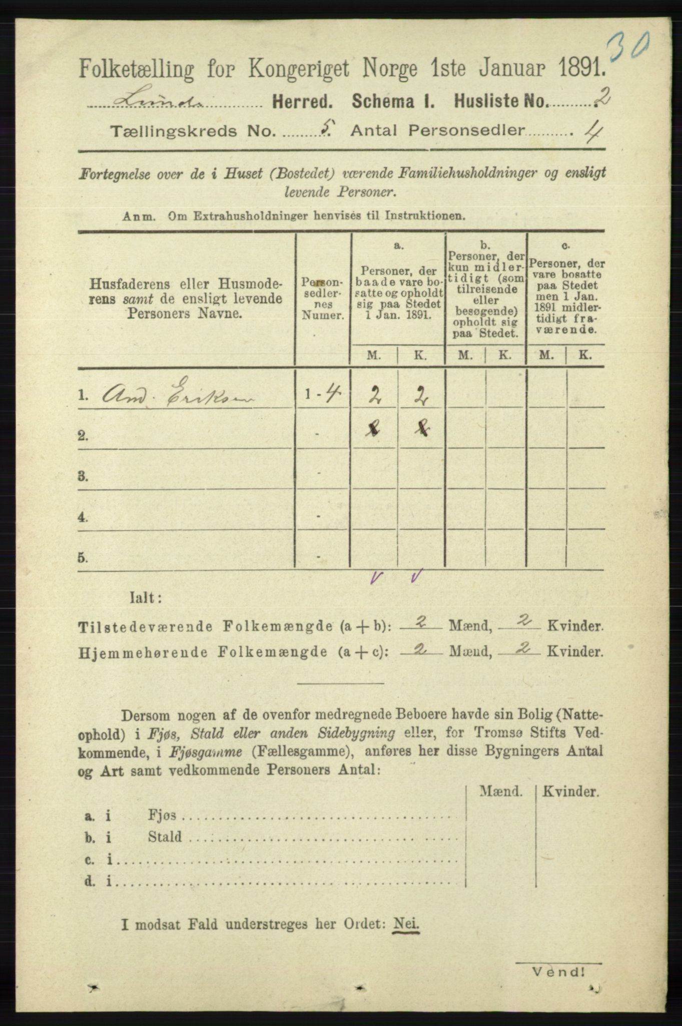 RA, 1891 census for 1112 Lund, 1891, p. 1672