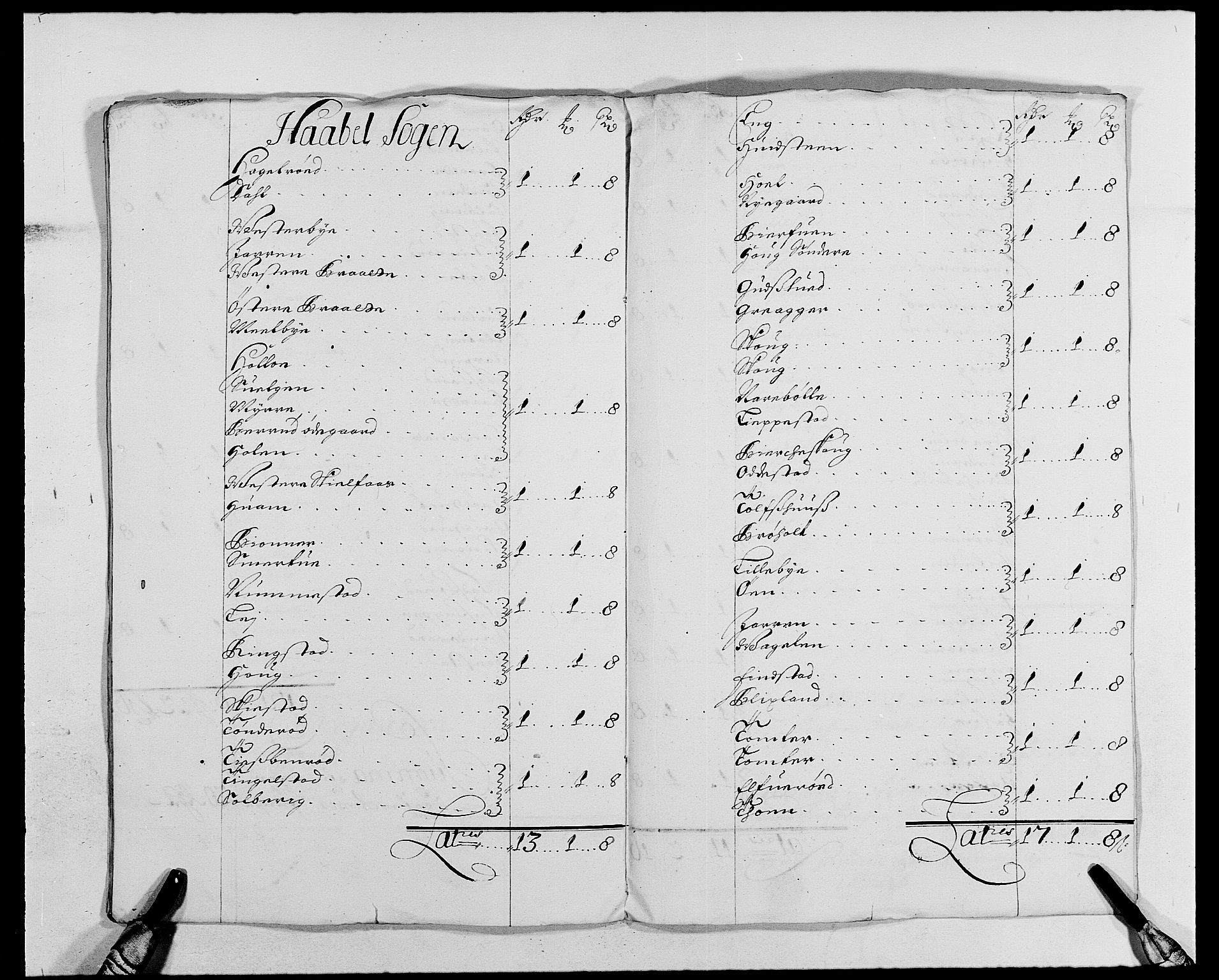 Rentekammeret inntil 1814, Reviderte regnskaper, Fogderegnskap, AV/RA-EA-4092/R02/L0106: Fogderegnskap Moss og Verne kloster, 1688-1691, p. 406