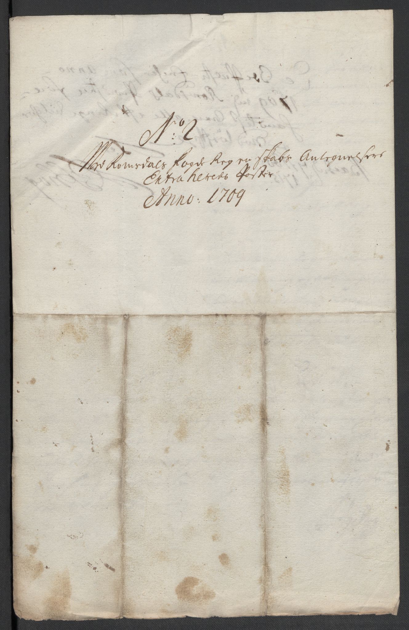 Rentekammeret inntil 1814, Reviderte regnskaper, Fogderegnskap, AV/RA-EA-4092/R55/L3659: Fogderegnskap Romsdal, 1709-1710, p. 250