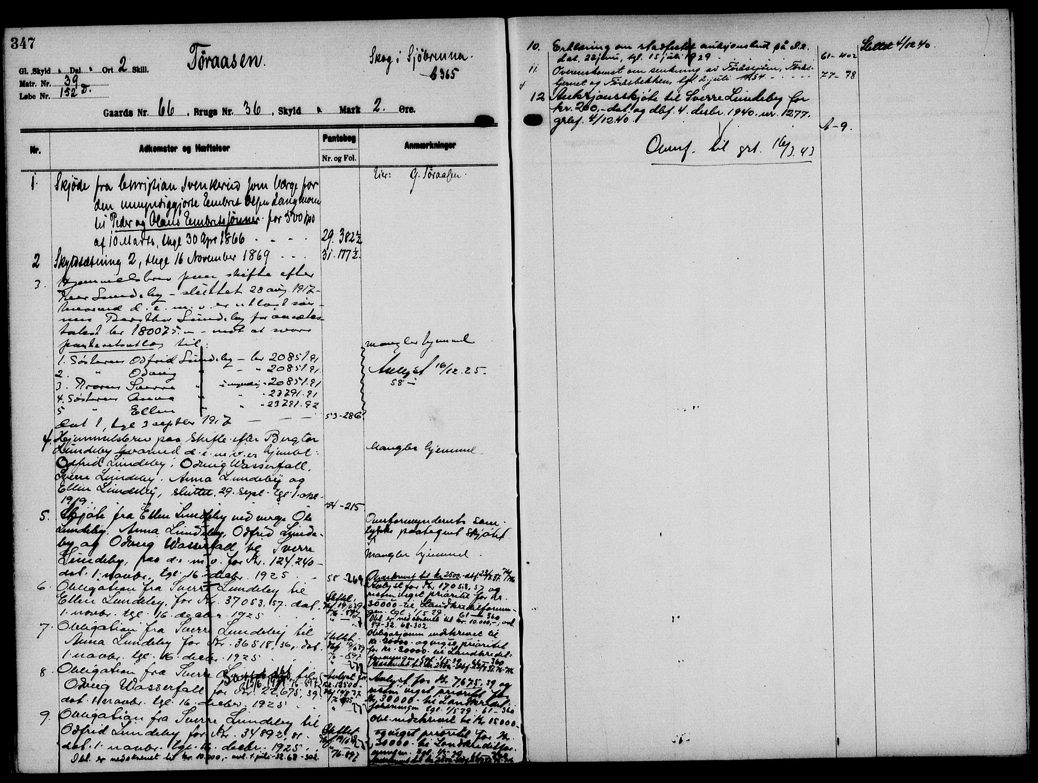 Solør tingrett, AV/SAH-TING-008/H/Ha/Hak/L0005: Mortgage register no. V, 1900-1935, p. 347