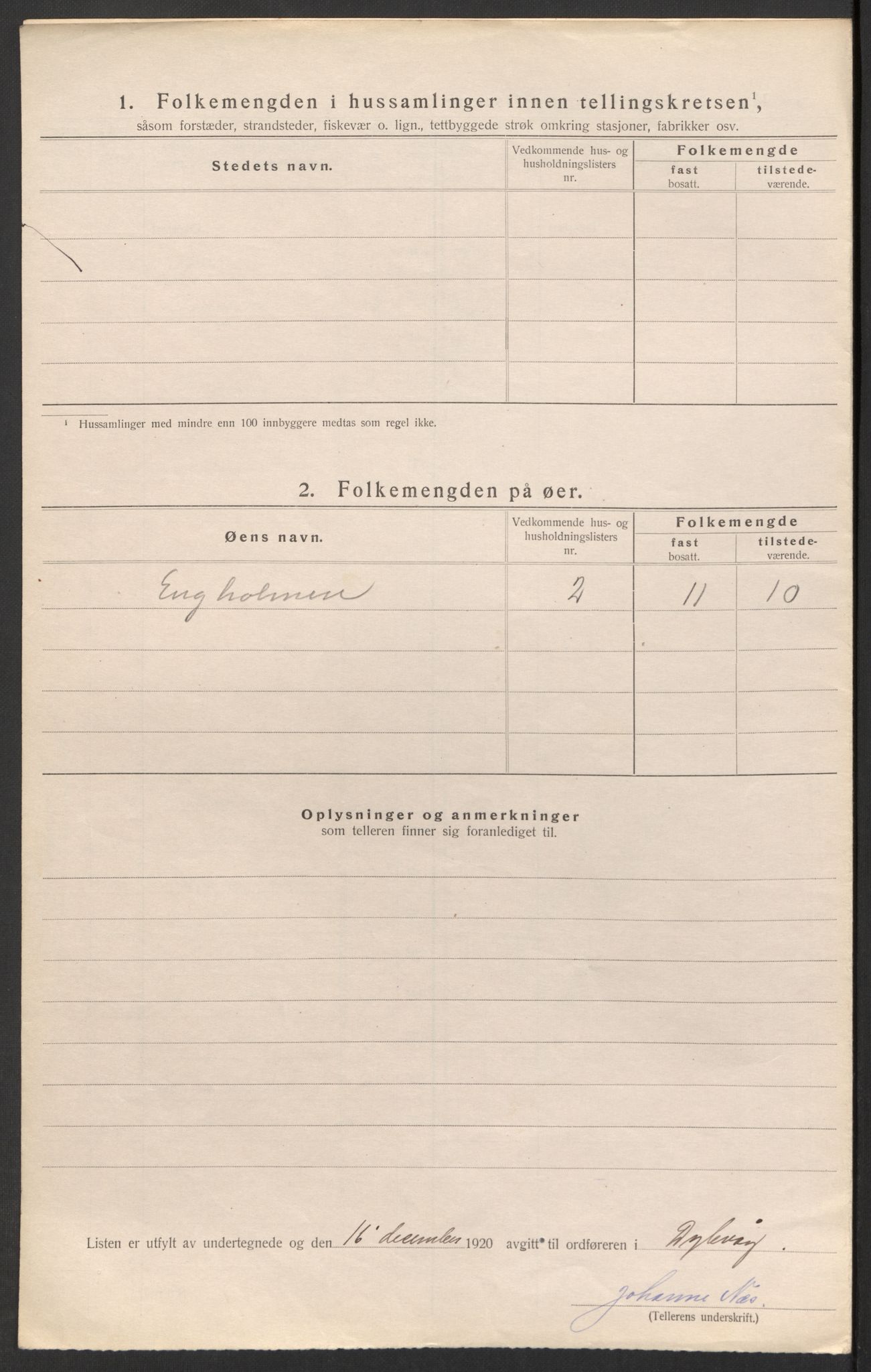 SAK, 1920 census for Dypvåg, 1920, p. 35