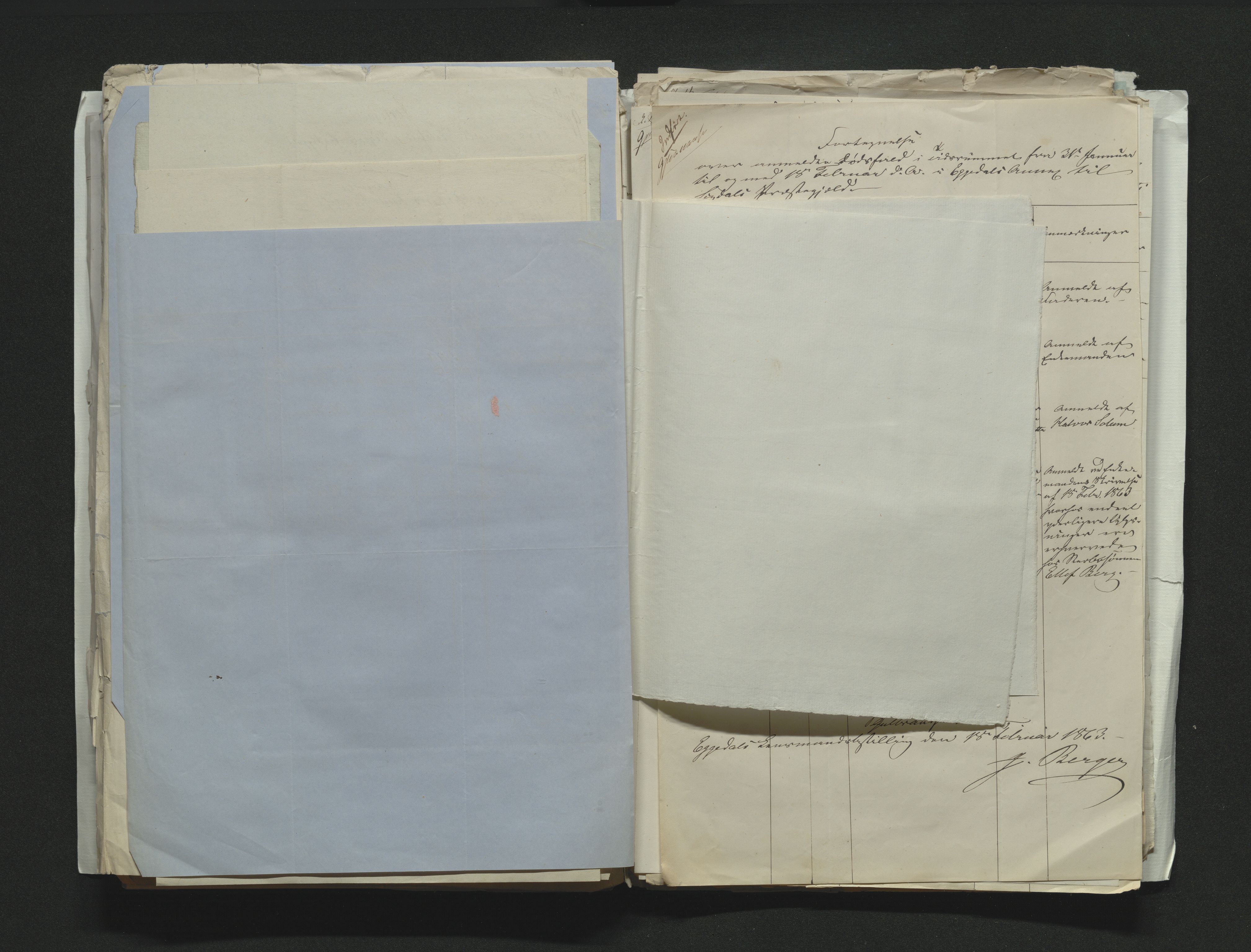 Eiker, Modum og Sigdal sorenskriveri, AV/SAKO-A-123/H/Ha/Hab/L0011: Dødsfallsmeldinger, 1862-1865, p. 287