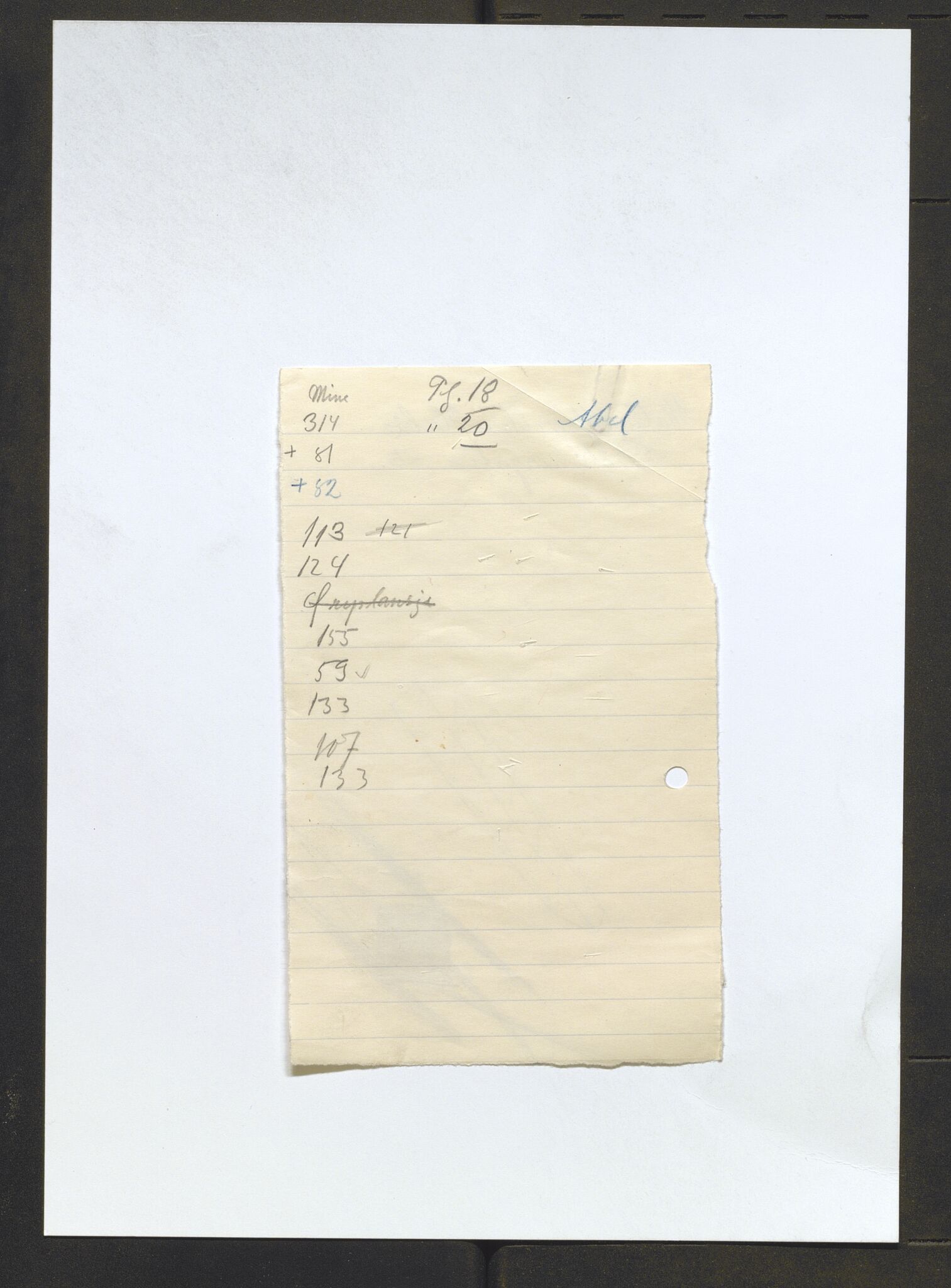 Bergens Museum, AV/SAB-A-17301/13/D/L0002: Korrespondanse , 1928-1940, p. 507