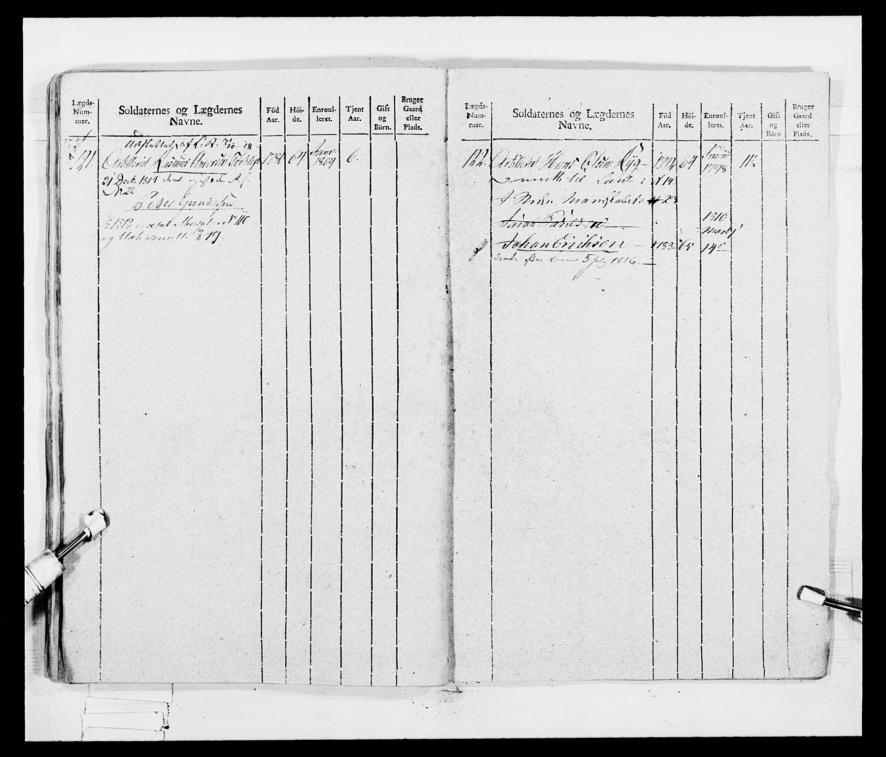 Generalitets- og kommissariatskollegiet, Det kongelige norske kommissariatskollegium, AV/RA-EA-5420/E/Eh/L0047: 2. Akershusiske nasjonale infanteriregiment, 1791-1810, p. 497