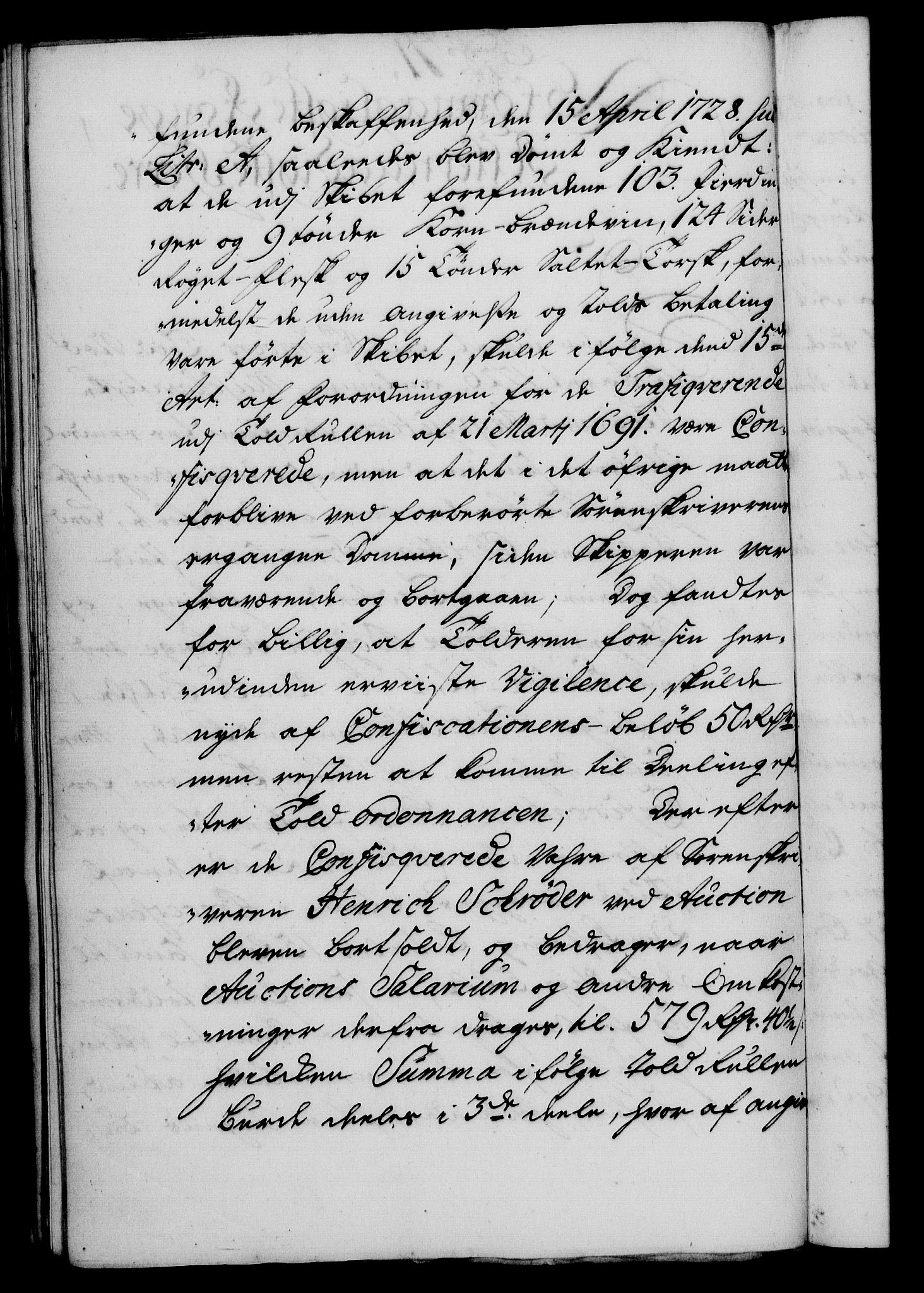 Rentekammeret, Kammerkanselliet, RA/EA-3111/G/Gf/Gfa/L0019: Norsk relasjons- og resolusjonsprotokoll (merket RK 52.19), 1736, p. 479