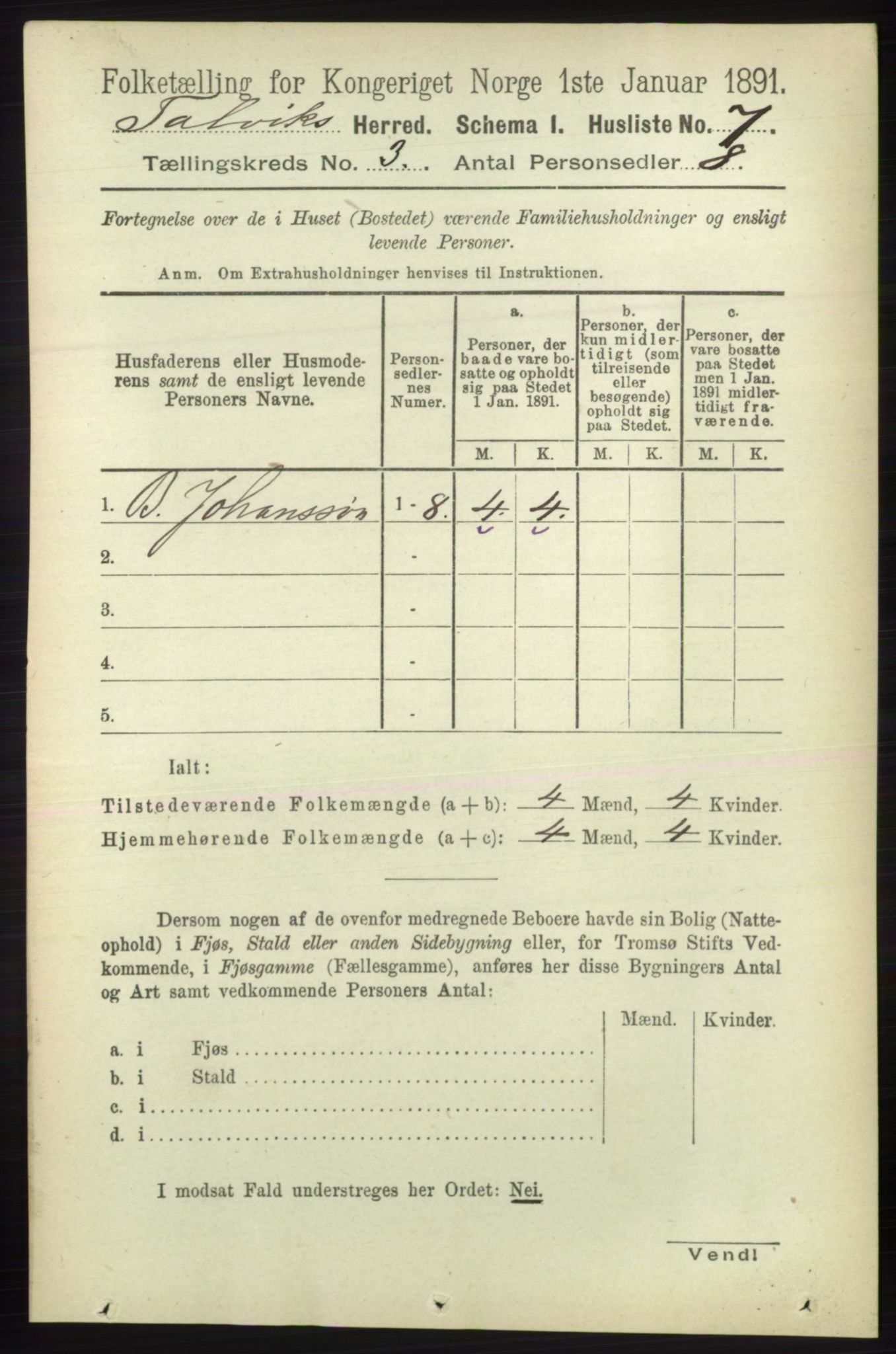 RA, 1891 census for 2013 Talvik, 1891, p. 677