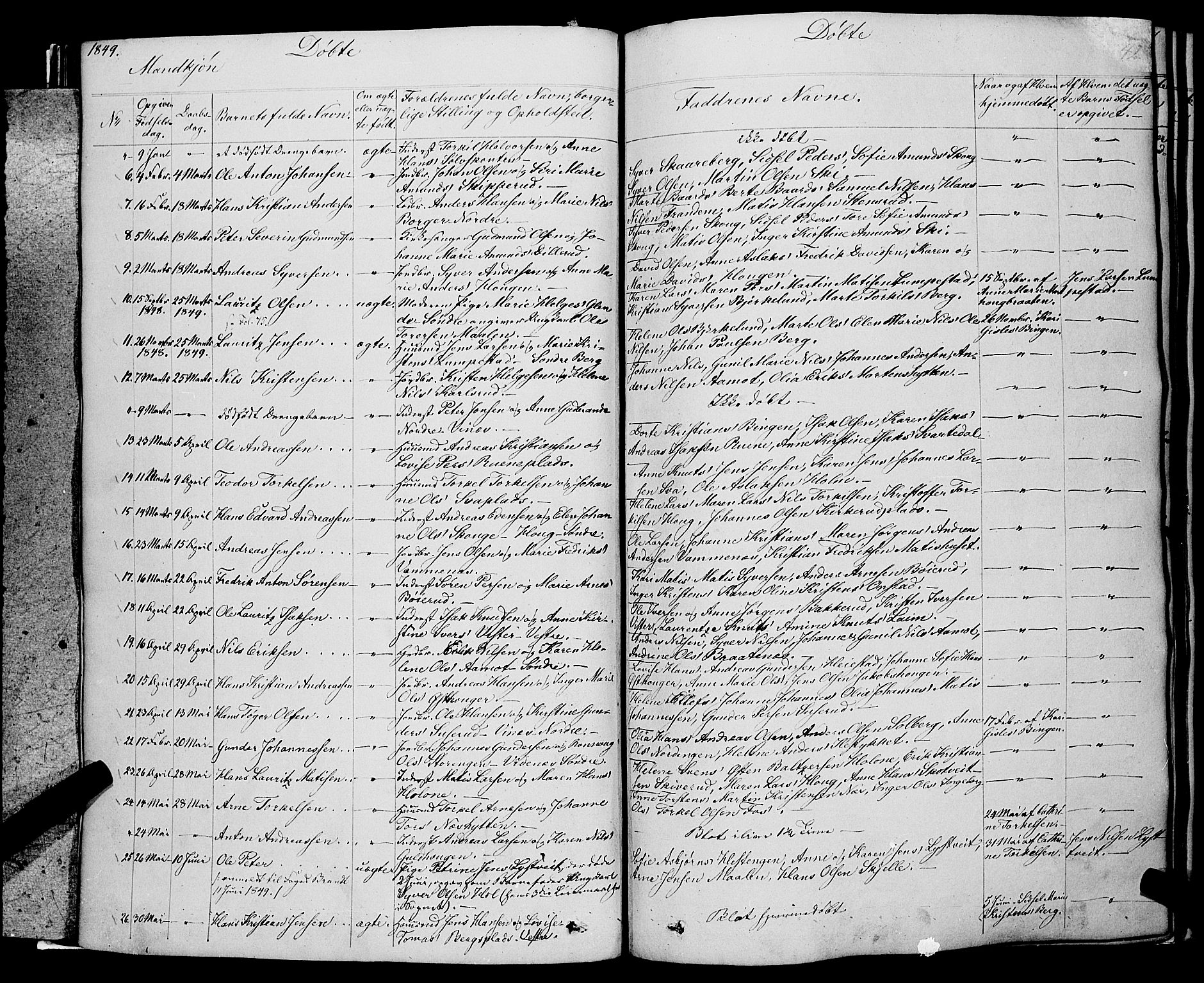 Skiptvet prestekontor Kirkebøker, AV/SAO-A-20009/F/Fa/L0006: Parish register (official) no. 6, 1839-1860, p. 42