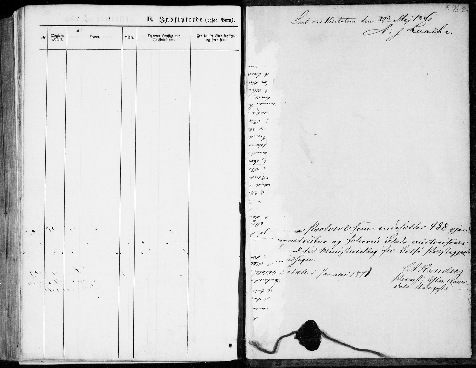 Ministerialprotokoller, klokkerbøker og fødselsregistre - Møre og Romsdal, SAT/A-1454/555/L0655: Parish register (official) no. 555A05, 1869-1886