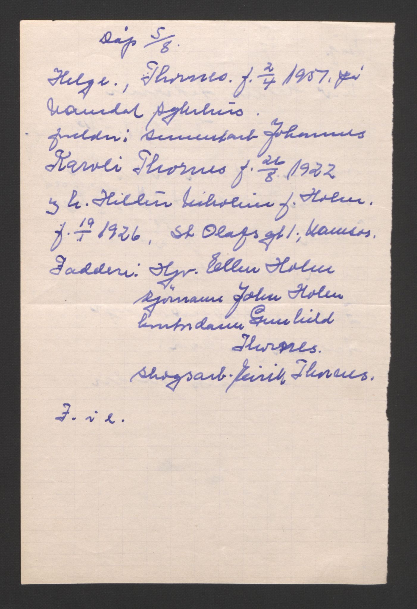 Ministerialprotokoller, klokkerbøker og fødselsregistre - Nord-Trøndelag, AV/SAT-A-1458/768/L0583: Parish register (copy) no. 768C01, 1928-1953