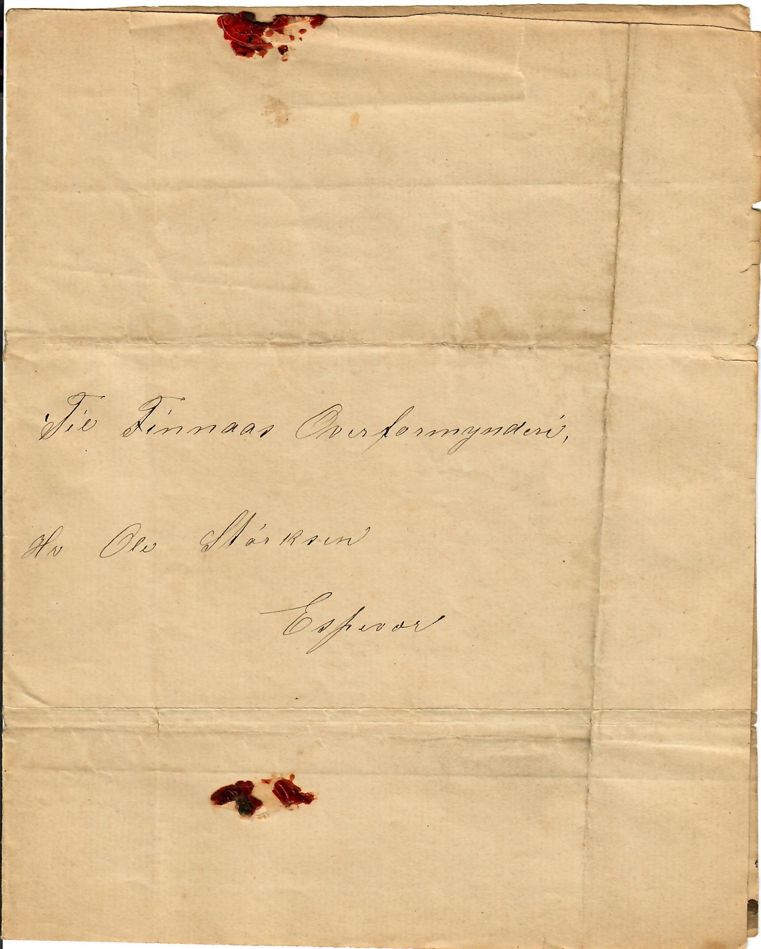 Finnaas kommune. Overformynderiet, IKAH/1218a-812/D/Da/Daa/L0001/0003: Kronologisk ordna korrespondanse / Kronologisk ordna korrespondanse, 1883-1887, p. 4