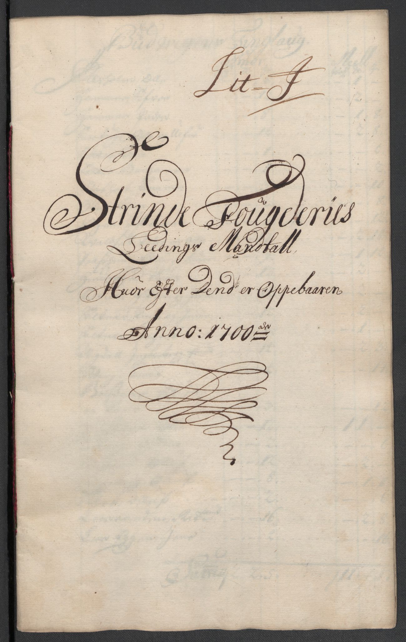 Rentekammeret inntil 1814, Reviderte regnskaper, Fogderegnskap, RA/EA-4092/R61/L4107: Fogderegnskap Strinda og Selbu, 1698-1700, p. 386