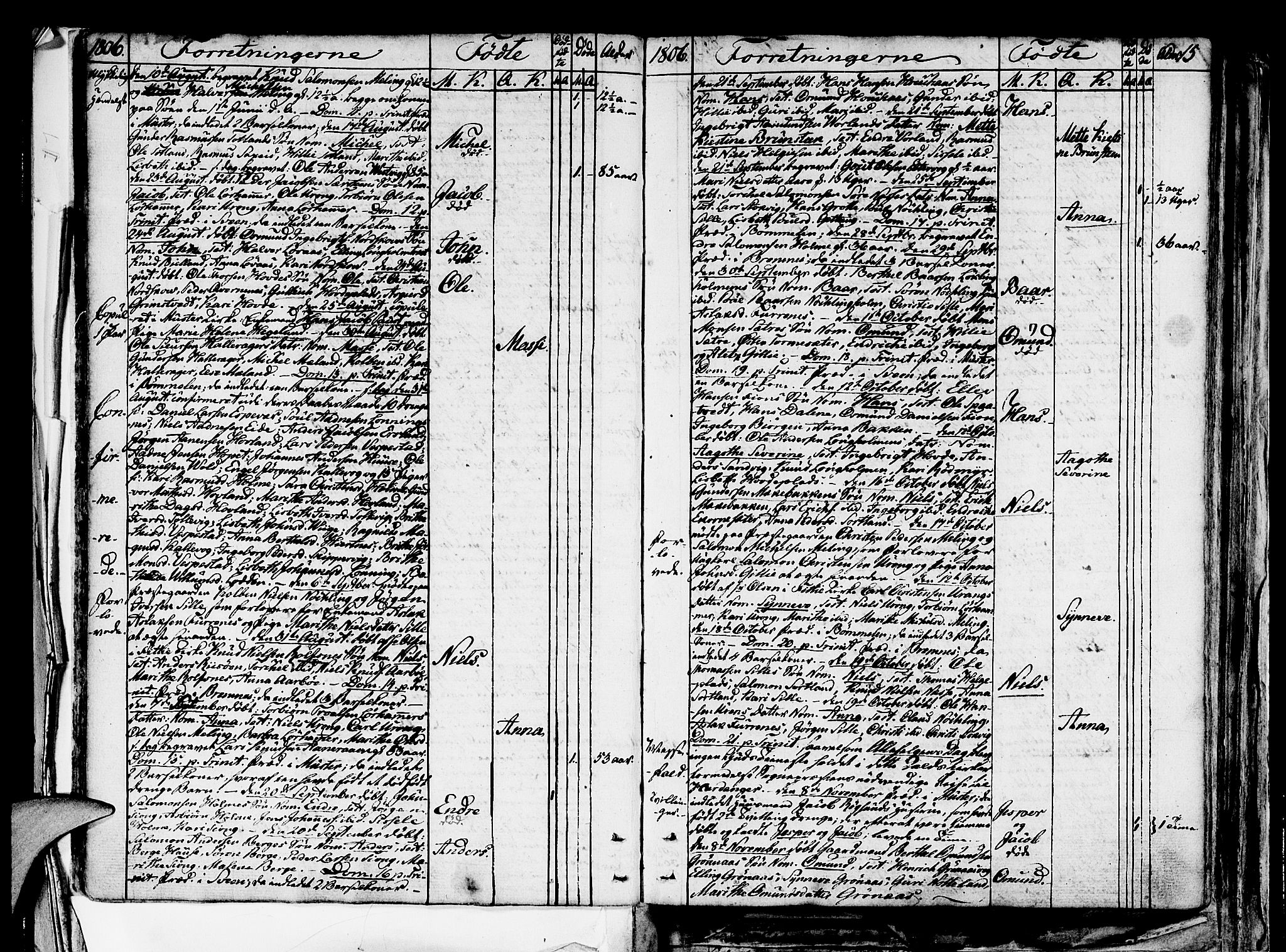 Finnås sokneprestembete, AV/SAB-A-99925/H/Ha/Haa/Haaa/L0004: Parish register (official) no. A 4, 1804-1830, p. 15