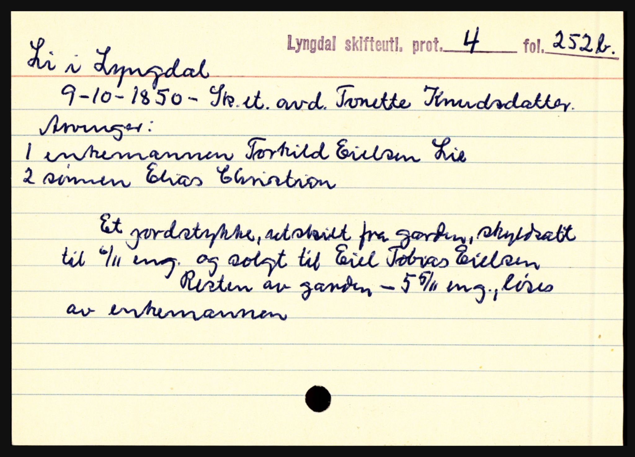Lyngdal sorenskriveri, SAK/1221-0004/H, p. 6965