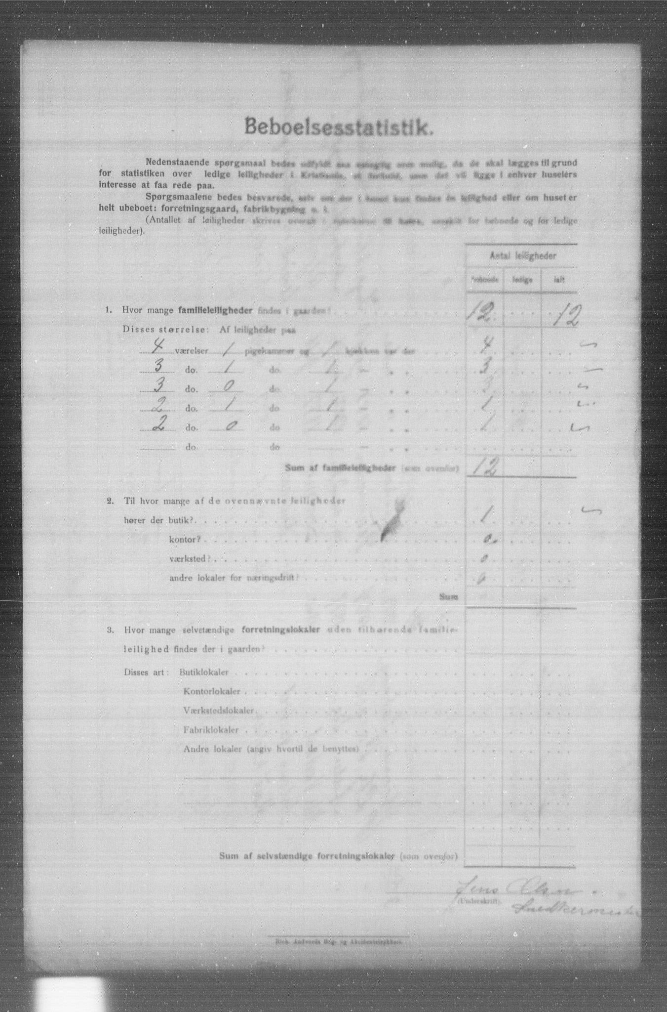 OBA, Municipal Census 1904 for Kristiania, 1904, p. 17775