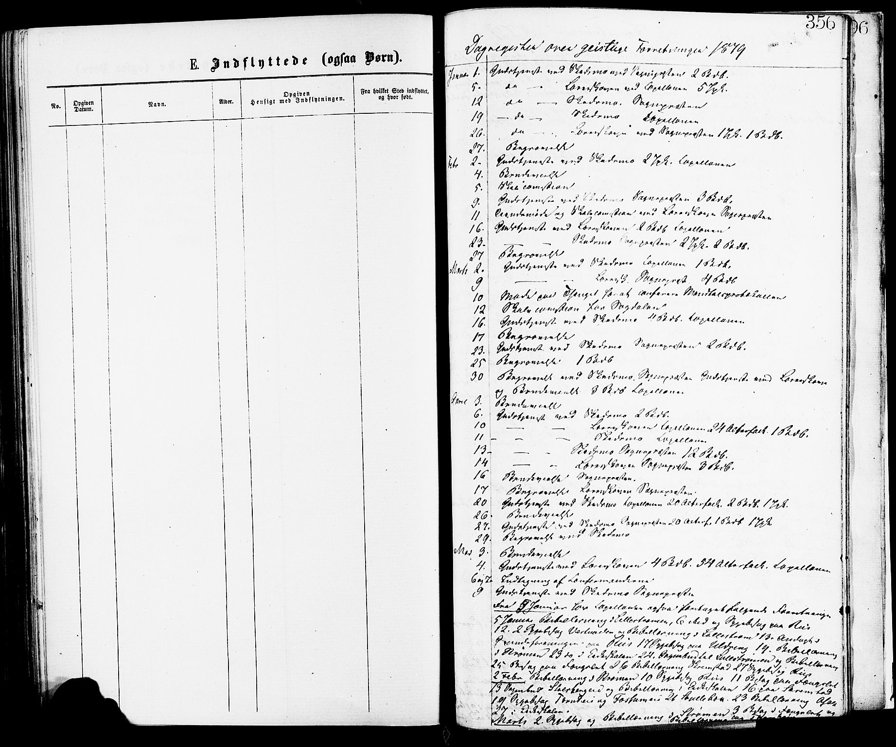 Skedsmo prestekontor Kirkebøker, SAO/A-10033a/F/Fa/L0012: Parish register (official) no. I 12, 1876-1883, p. 356