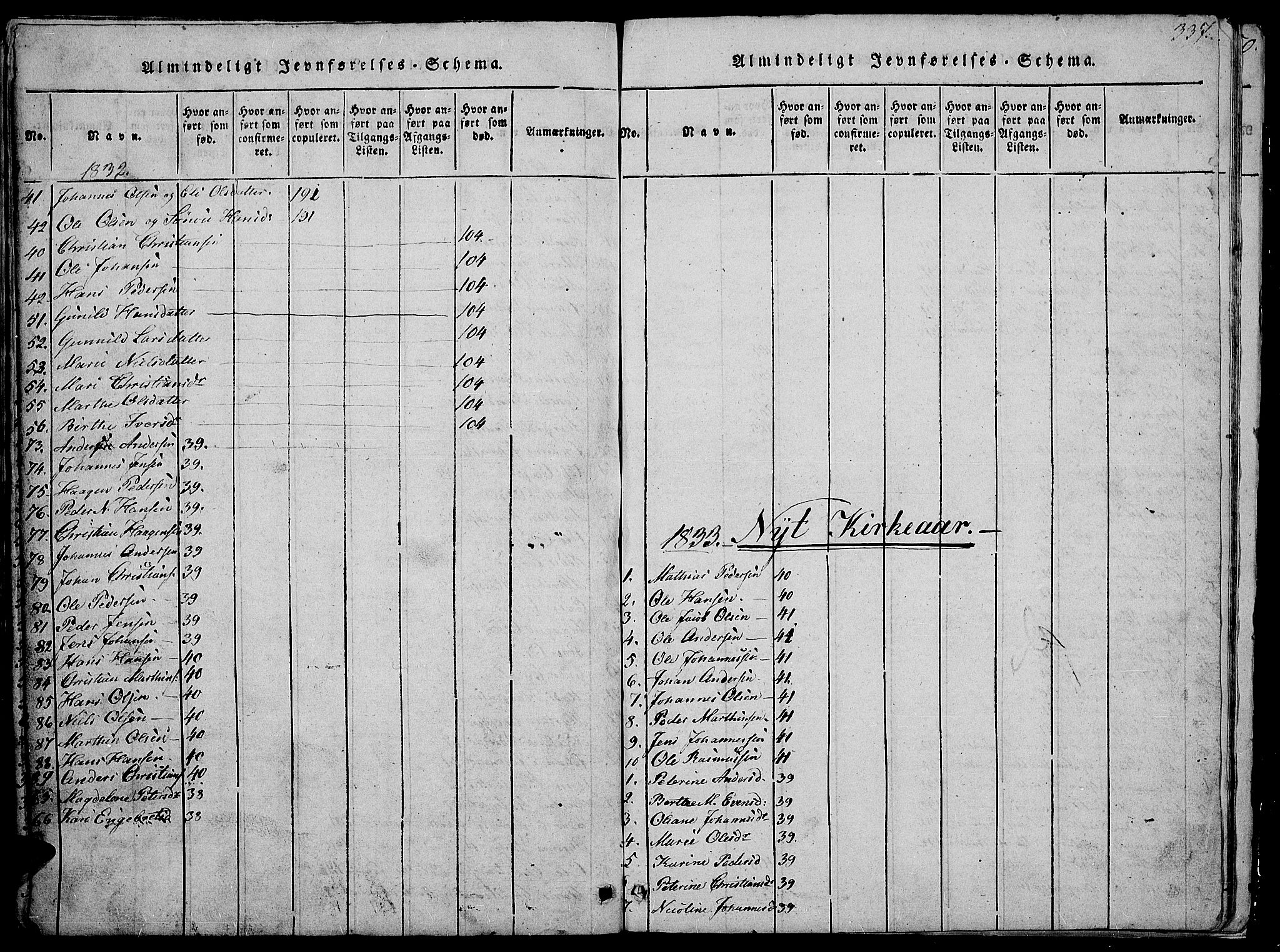 Østre Toten prestekontor, SAH/PREST-104/H/Ha/Hab/L0001: Parish register (copy) no. 1, 1827-1839, p. 337