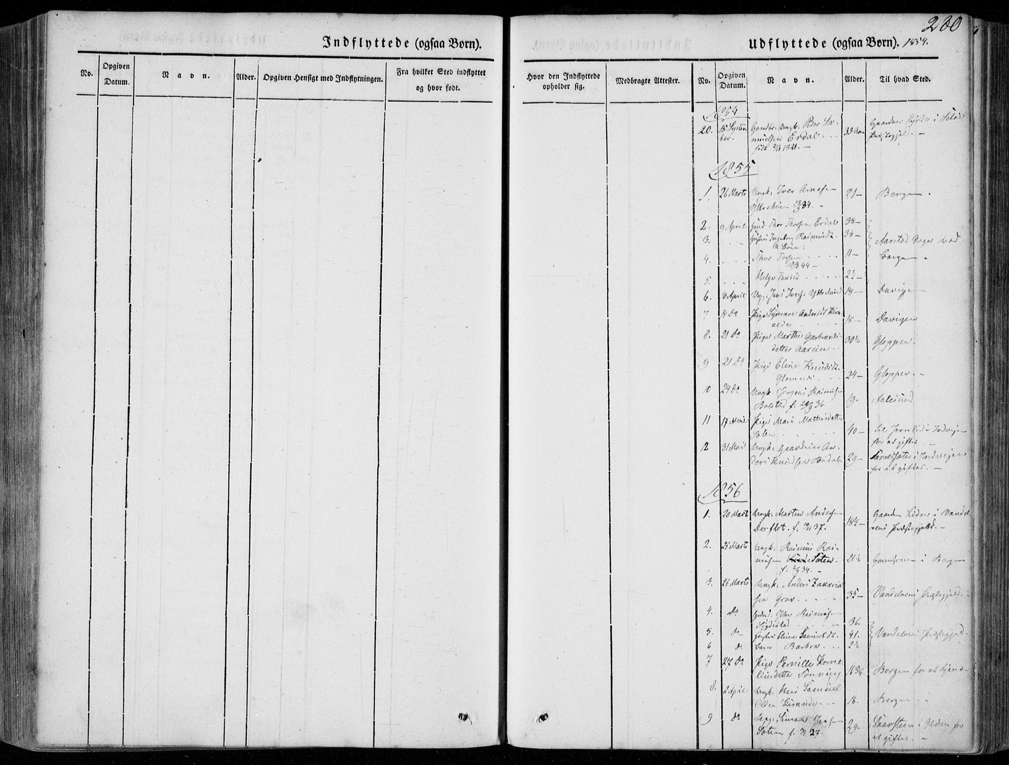 Stryn Sokneprestembete, AV/SAB-A-82501: Parish register (official) no. A 2, 1844-1861, p. 280