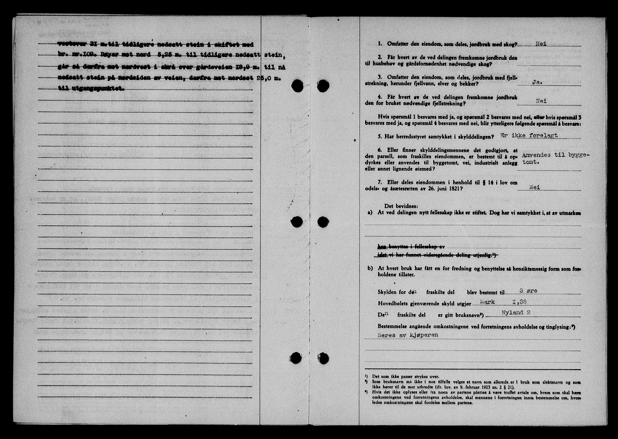 Karmsund sorenskriveri, SAST/A-100311/01/II/IIB/L0090: Mortgage book no. 70A, 1947-1947, Diary no: : 1747/1947